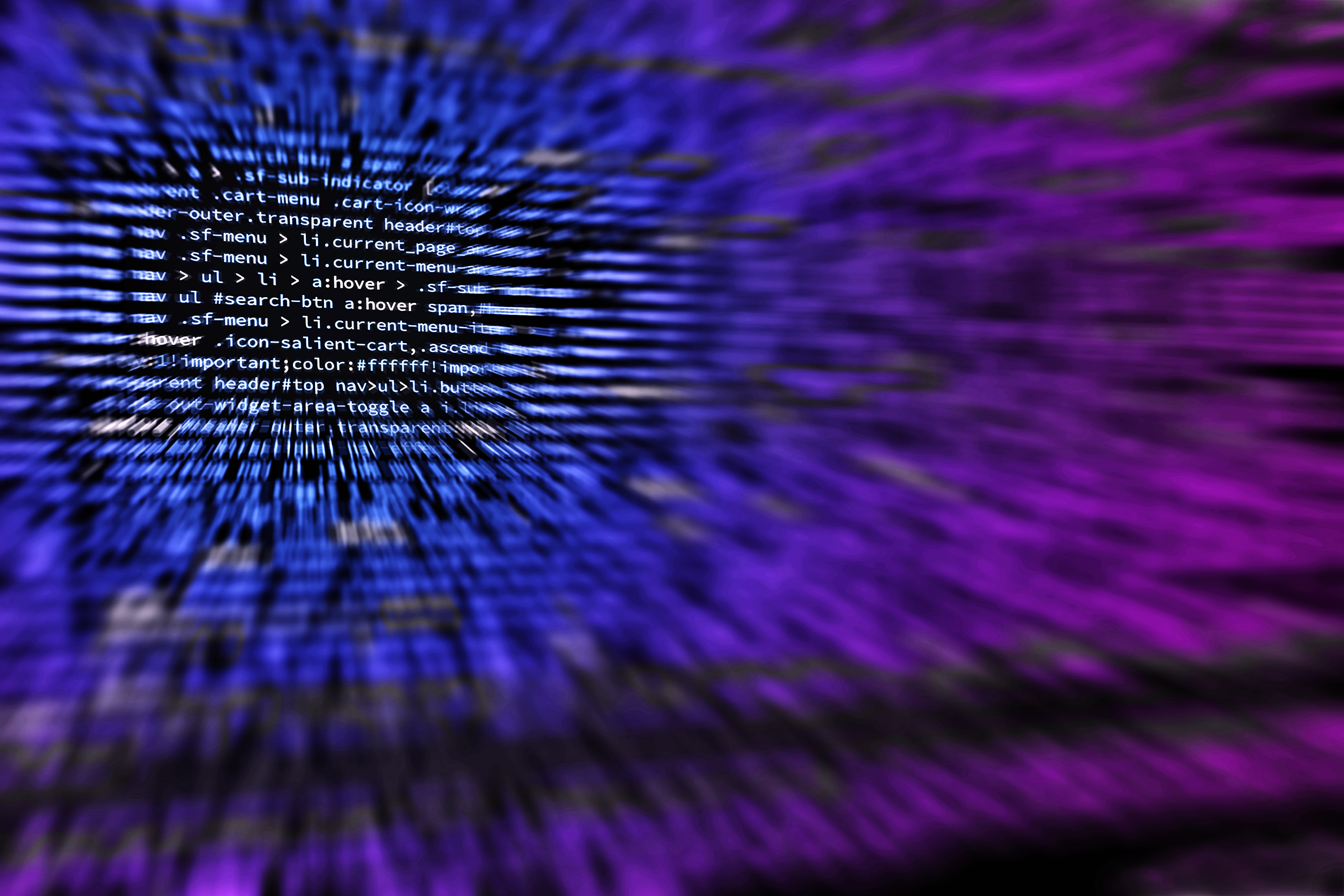 purple, blur, code, technology, blue, programming