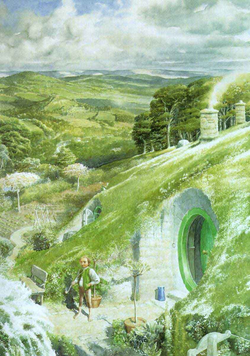 iPhone Wallpapers pictures, fantasy, landscape, green Lord Of The Rings