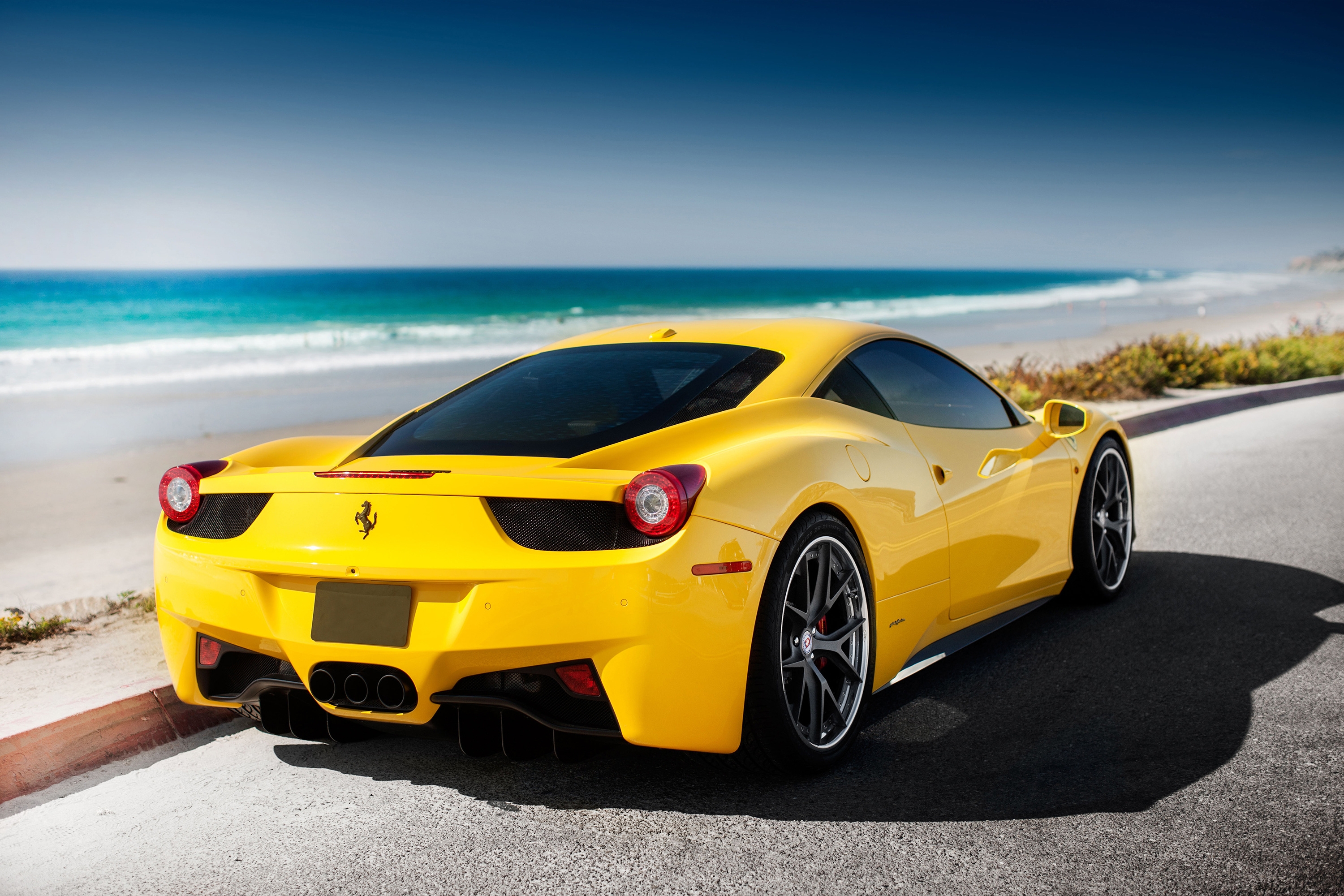 140151 Hintergrundbilder und Ferrari Bilder auf dem Desktop. Laden Sie gelb, italia, cars, italien Bildschirmschoner kostenlos auf den PC herunter