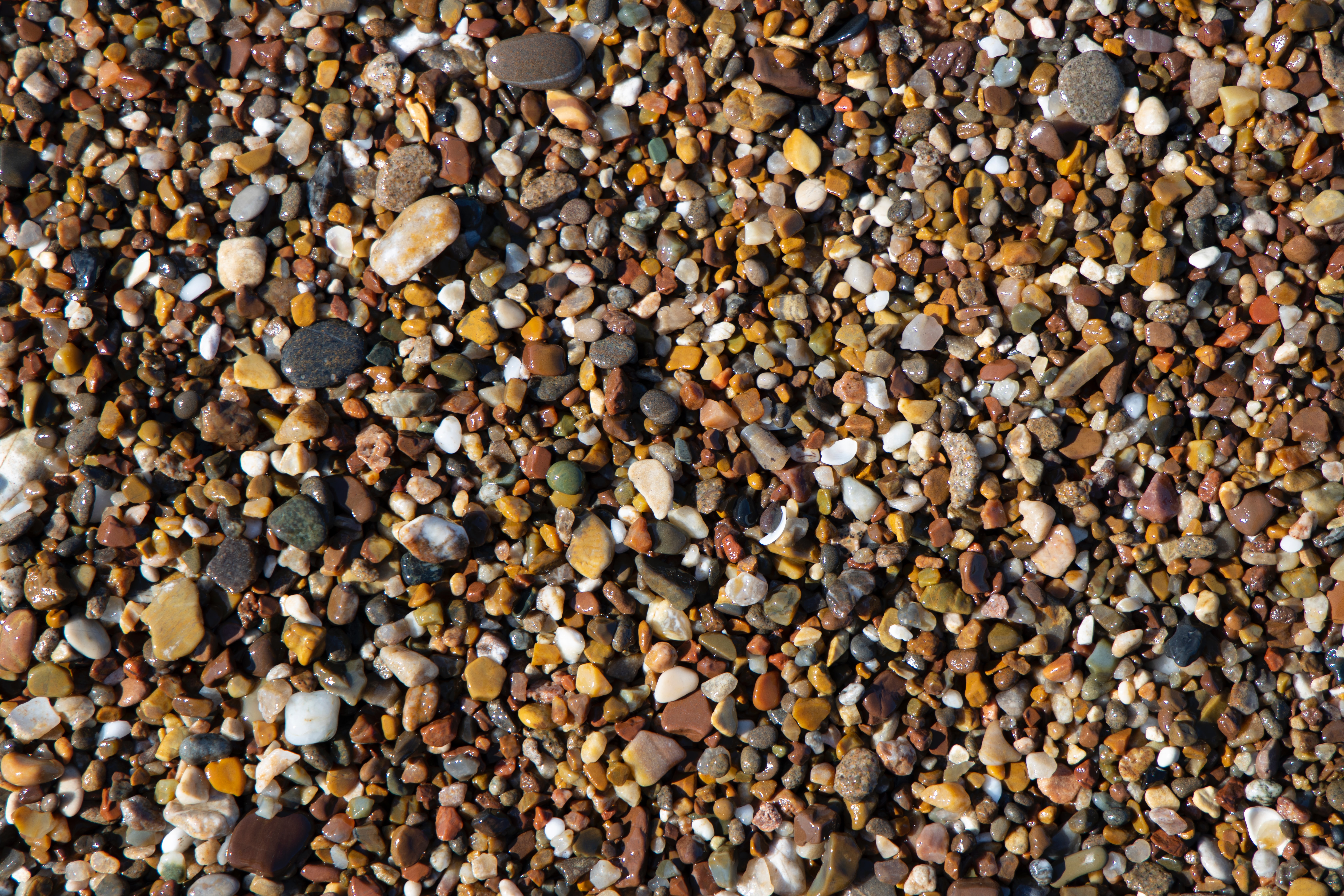 gravel, beach, stones, nature home screen for smartphone