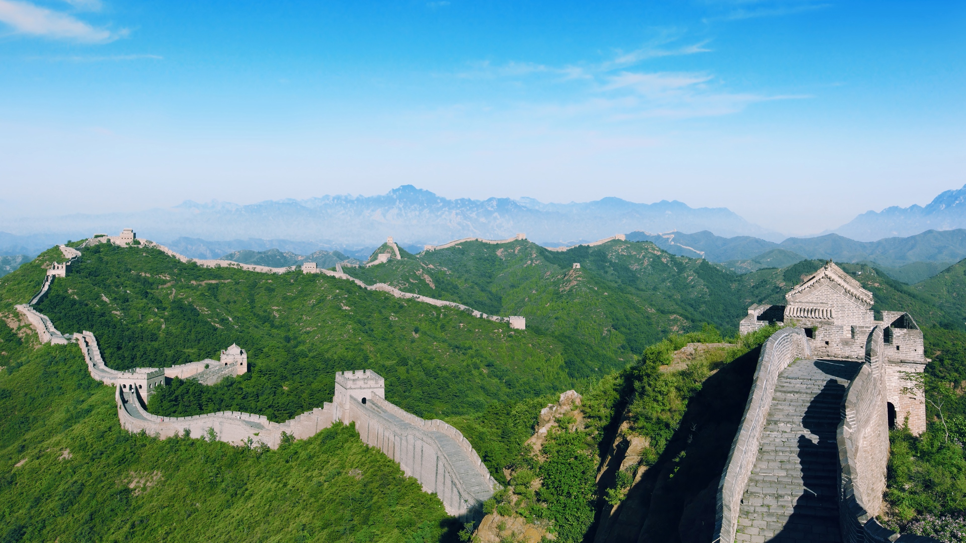 china, great wall of china, man made, monuments