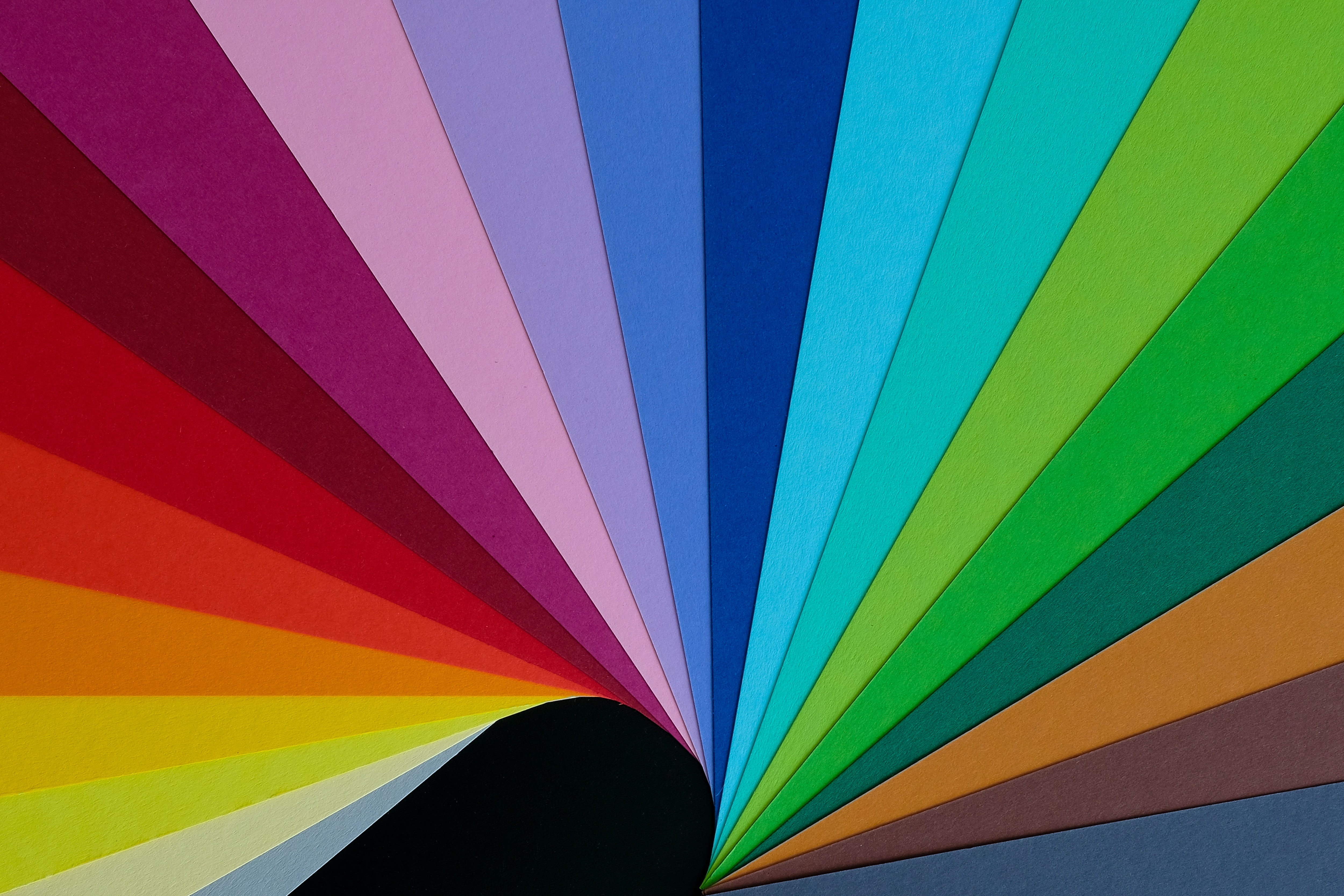 paper, multicolored, rainbow, miscellanea, miscellaneous, motley 4K