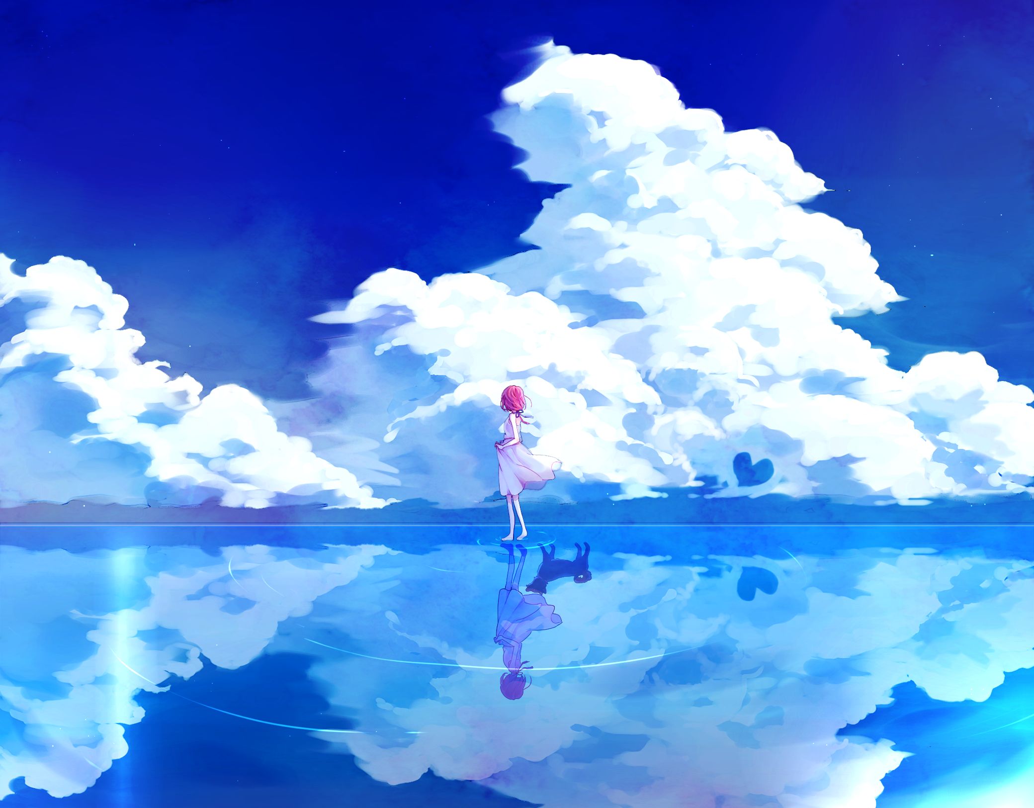Небо и вода аниме
