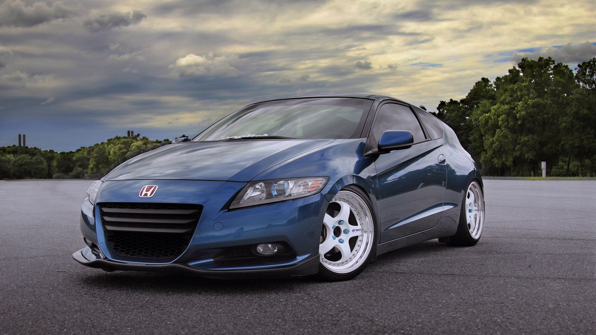 56742 download wallpaper honda, cars, side view, crz, wheels screensavers and pictures for free