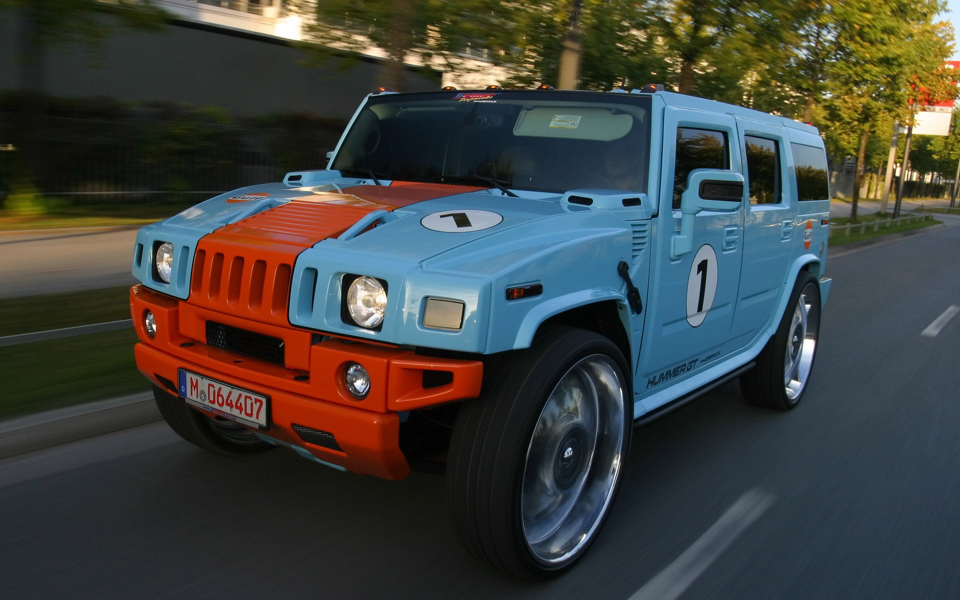 Hummer h2 гоночный