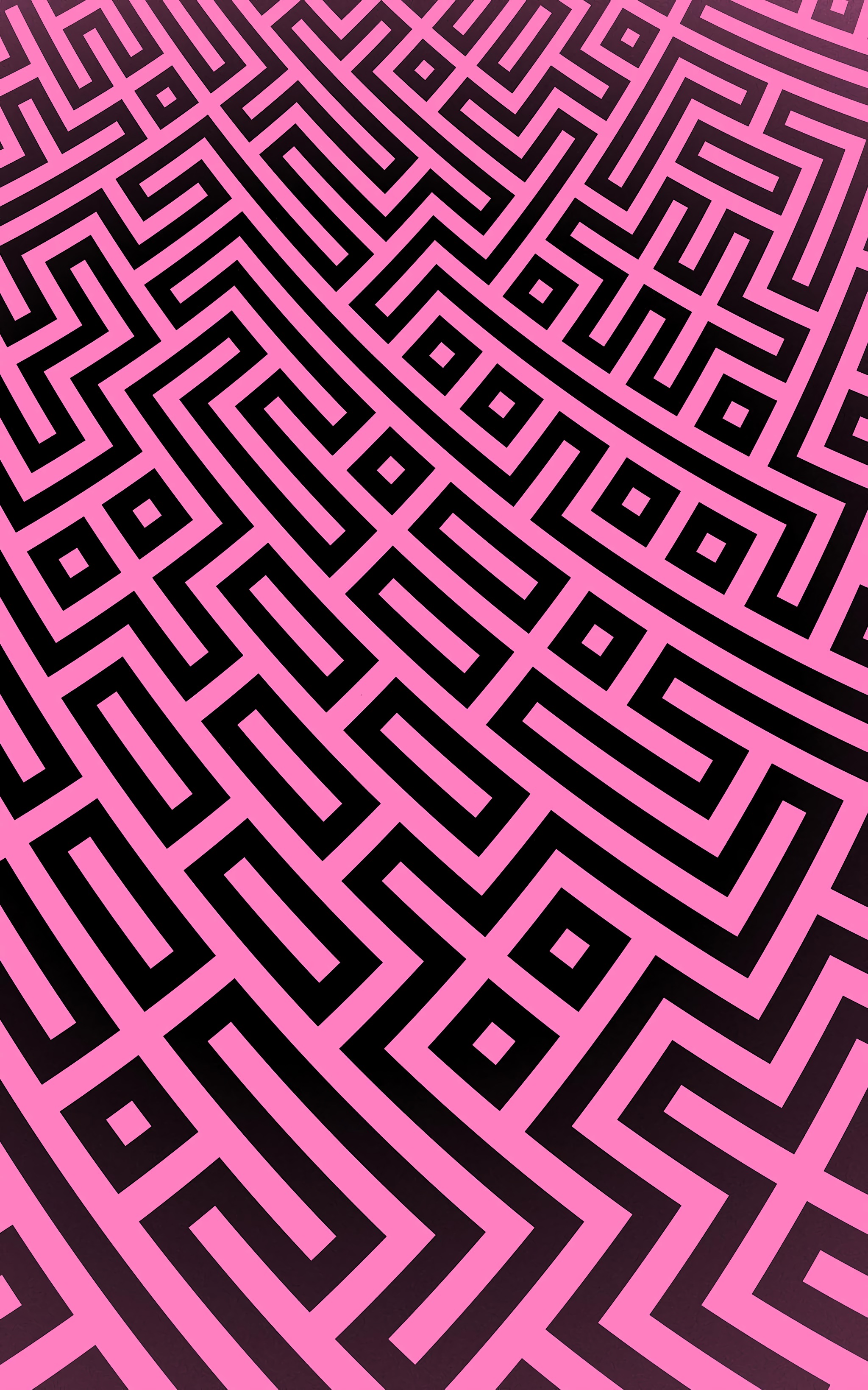 pink, lines, pattern, black, texture, textures, geometric cellphone
