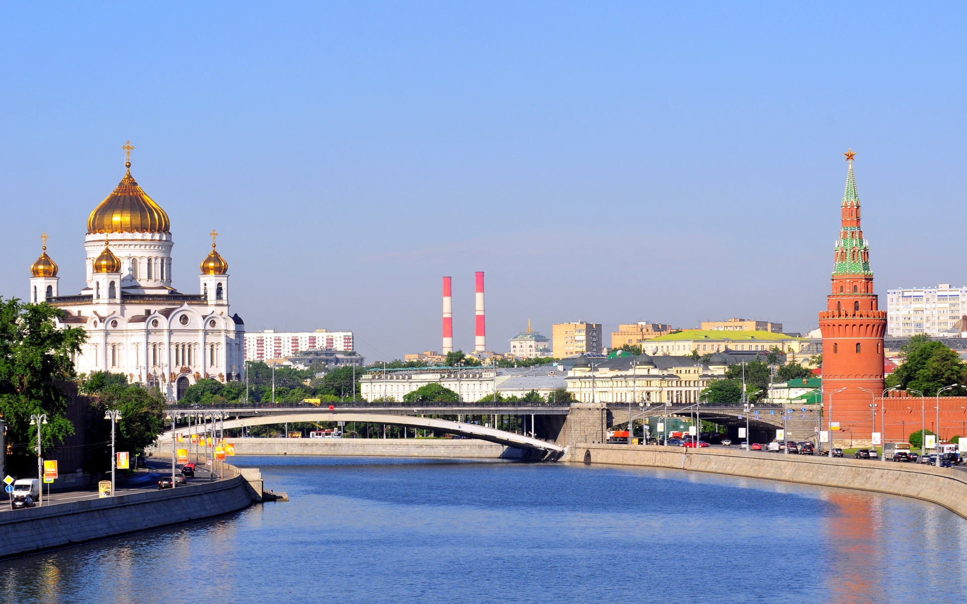 московский кремль фото вид с реки