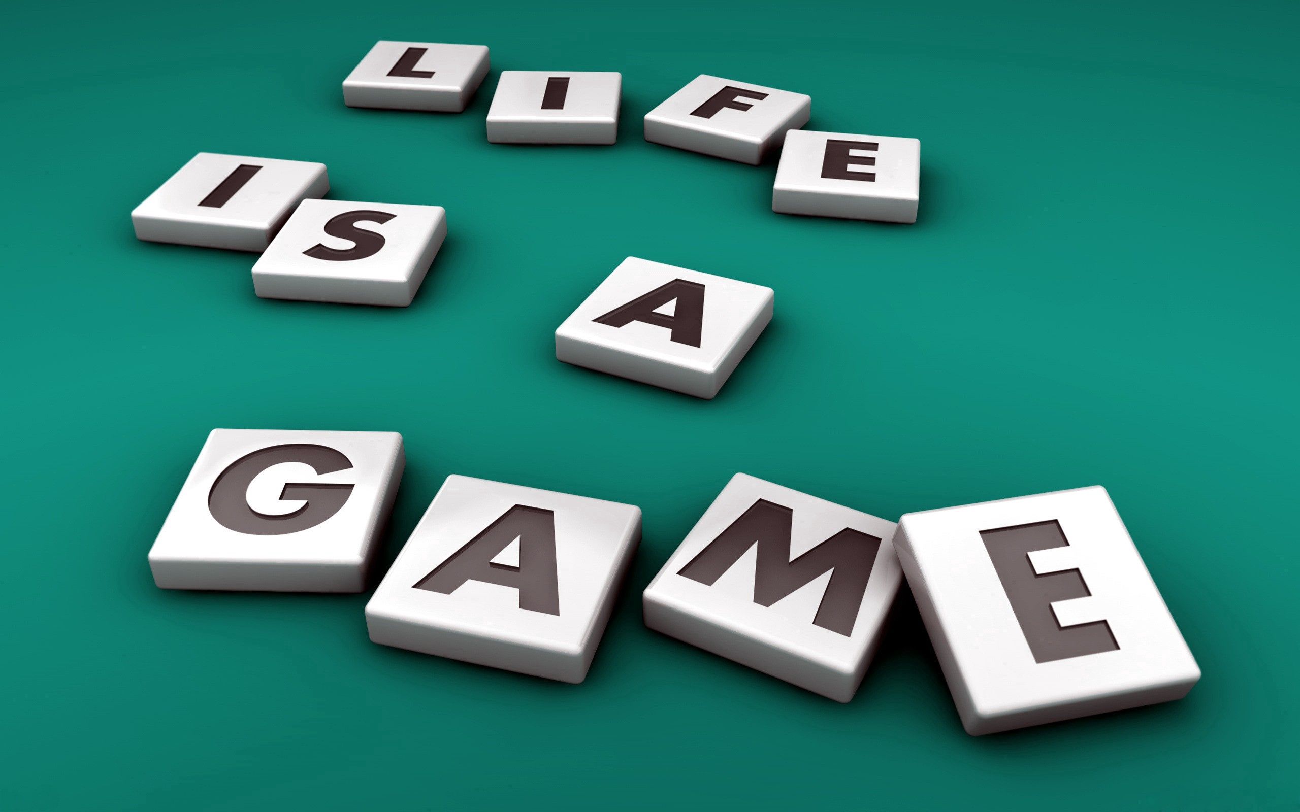 game, words, letters, inscription Life HD Android Wallpapers