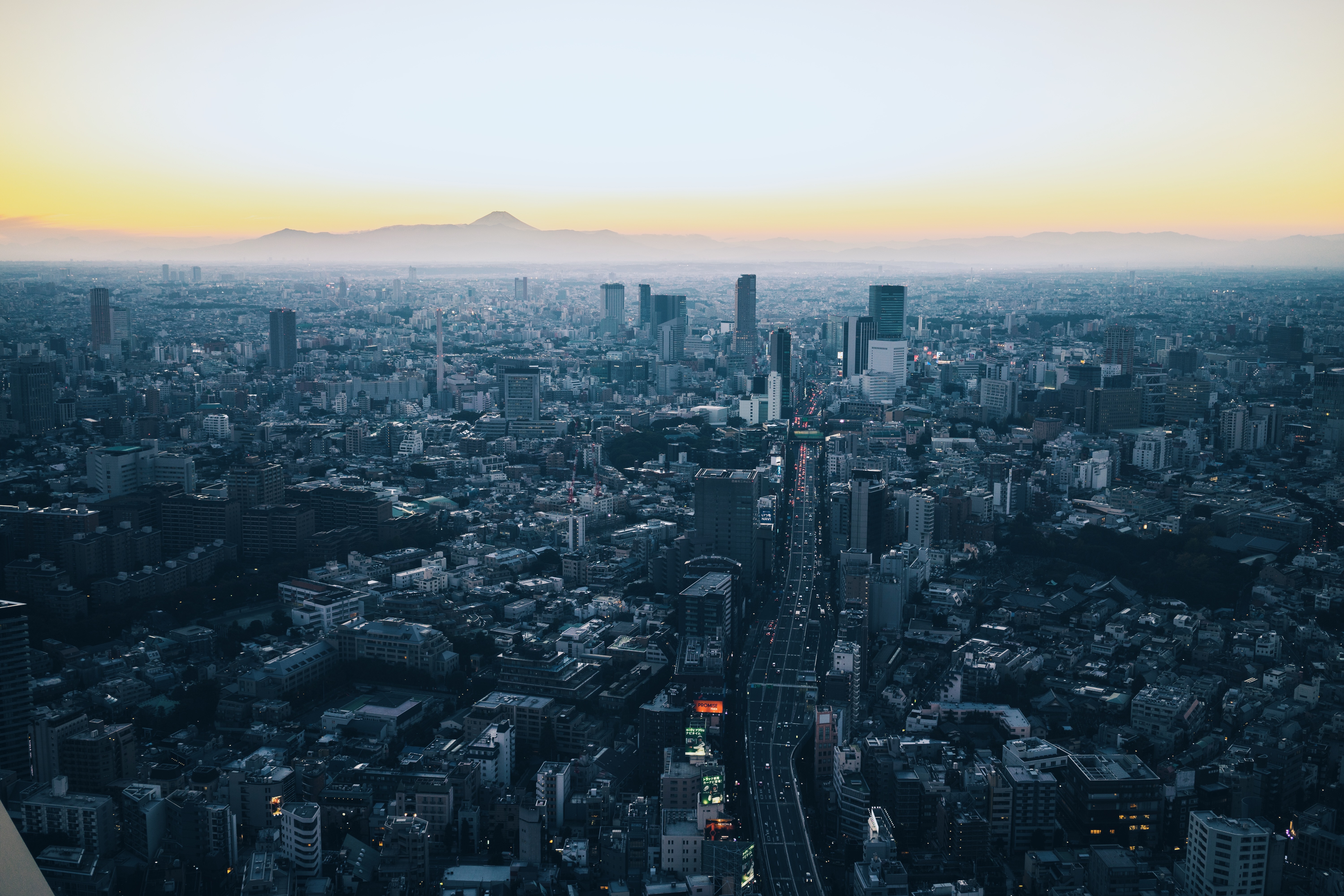 93587 Screensavers and Wallpapers Japan for phone. Download cities, city, view from above, skyscrapers, japan, minato pictures for free