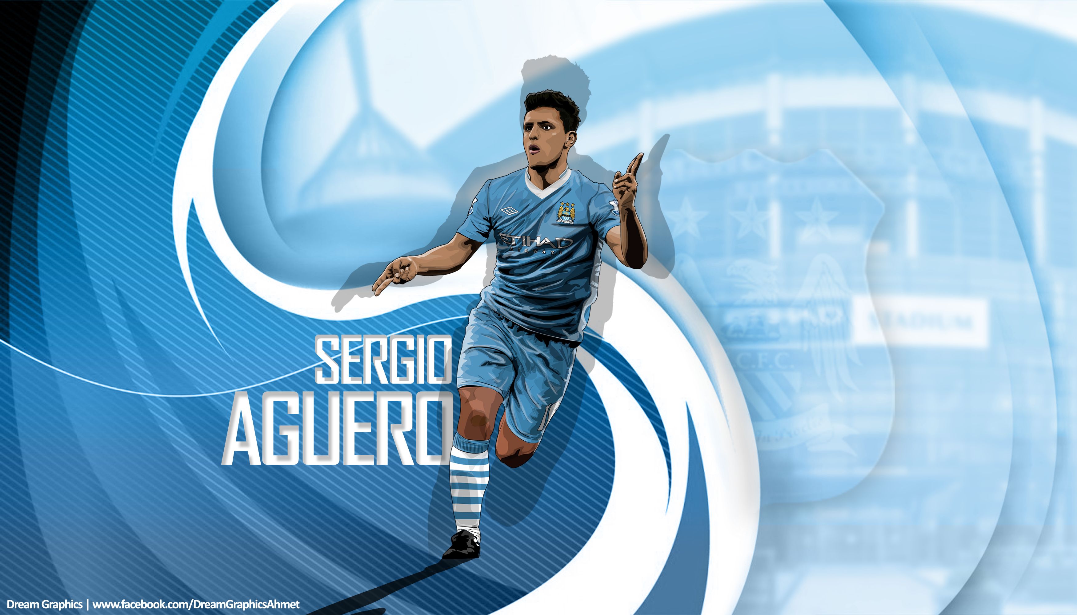HD desktop wallpaper: Sports, Soccer, Manchester City F C, Sergio Agüero  download free picture #467910