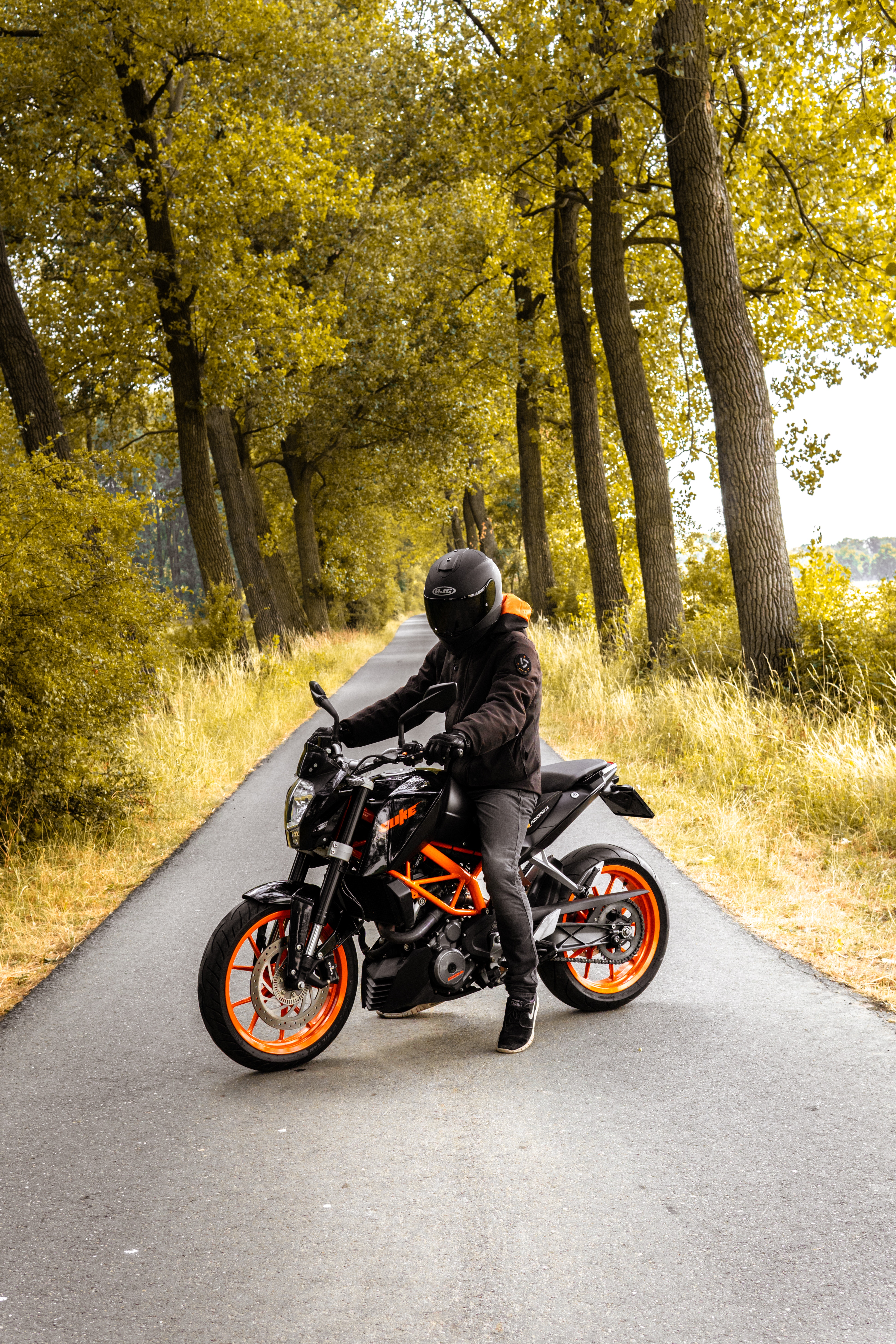 Motorcycle motorcyclist, motorcycles, road, helmet Free Stock Photos