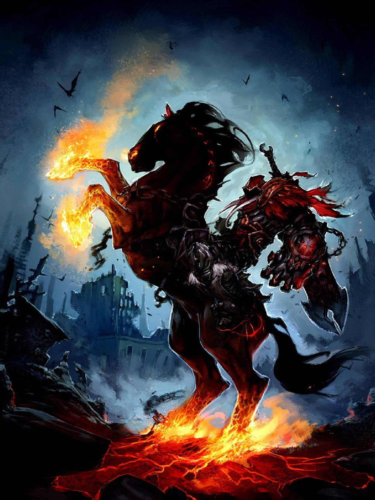 18526 скачать обои darksiders (darksiders: wrath of war), игры - заставки и картинки бесплатно