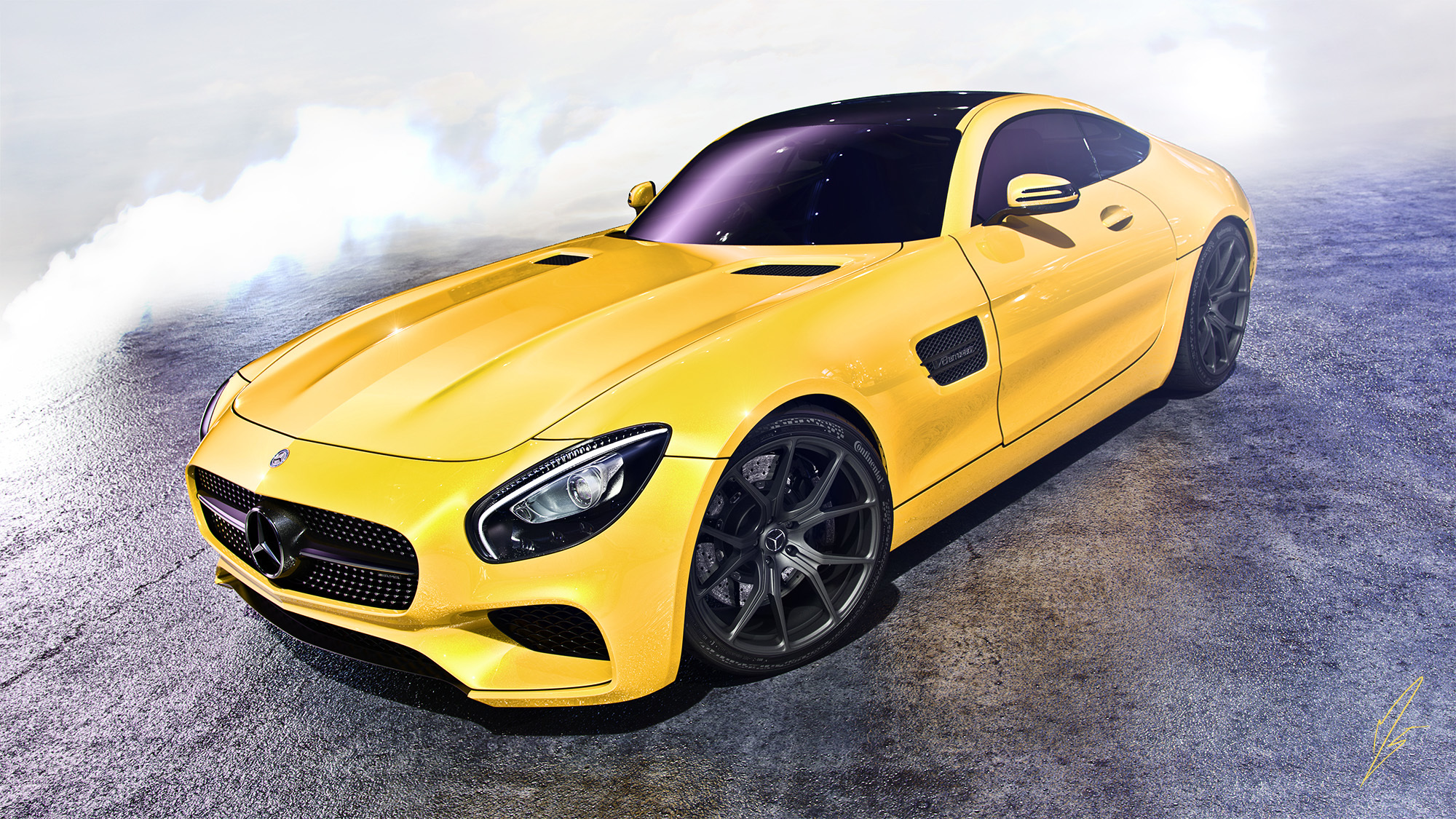 side view, amg, cars, gt HD Wallpaper for Phone
