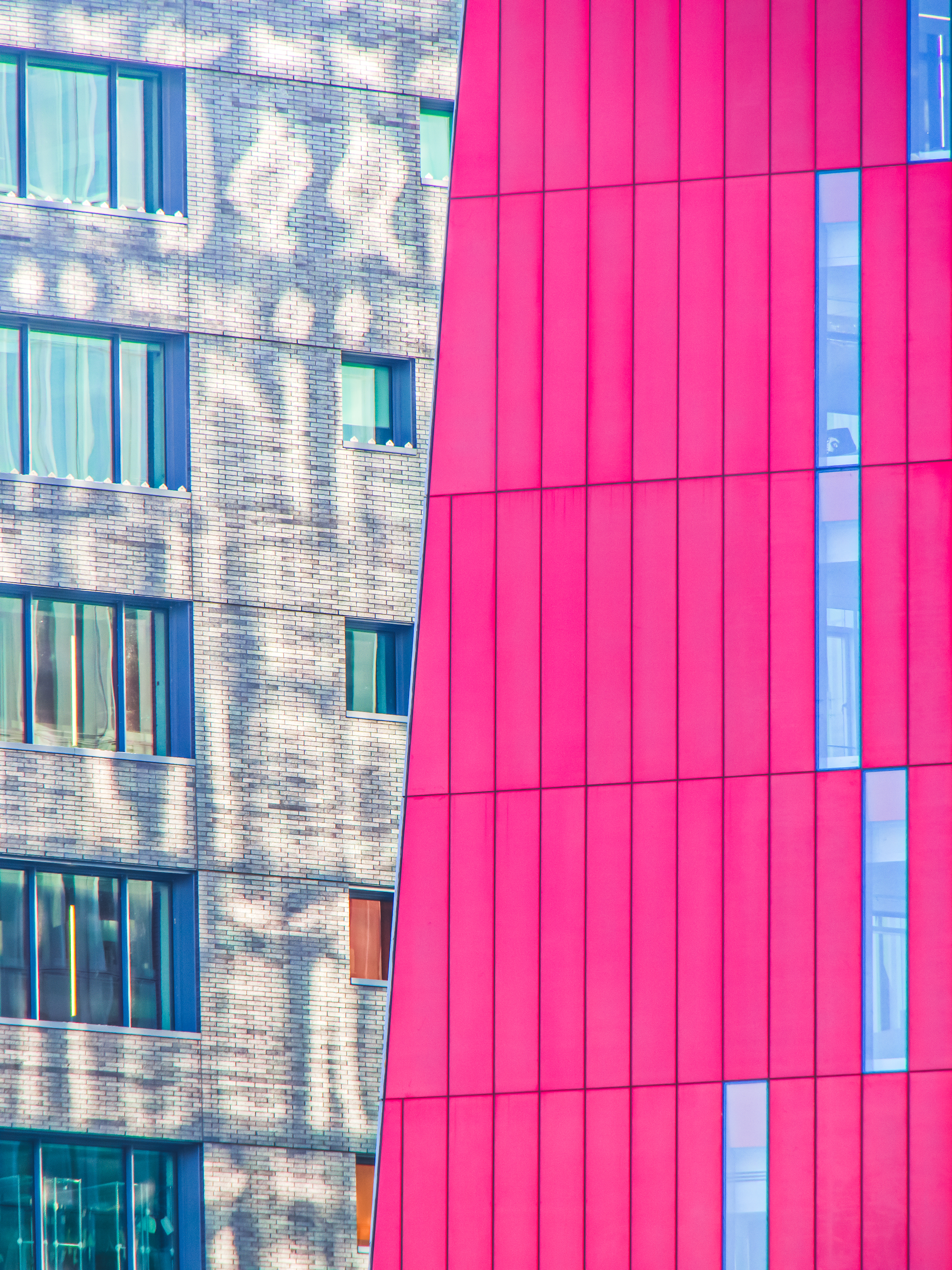 126562 Protetores de tela e papéis de parede Windows em seu telefone. Baixe arquitetura, edifício, canto, cor de rosa fotos gratuitamente