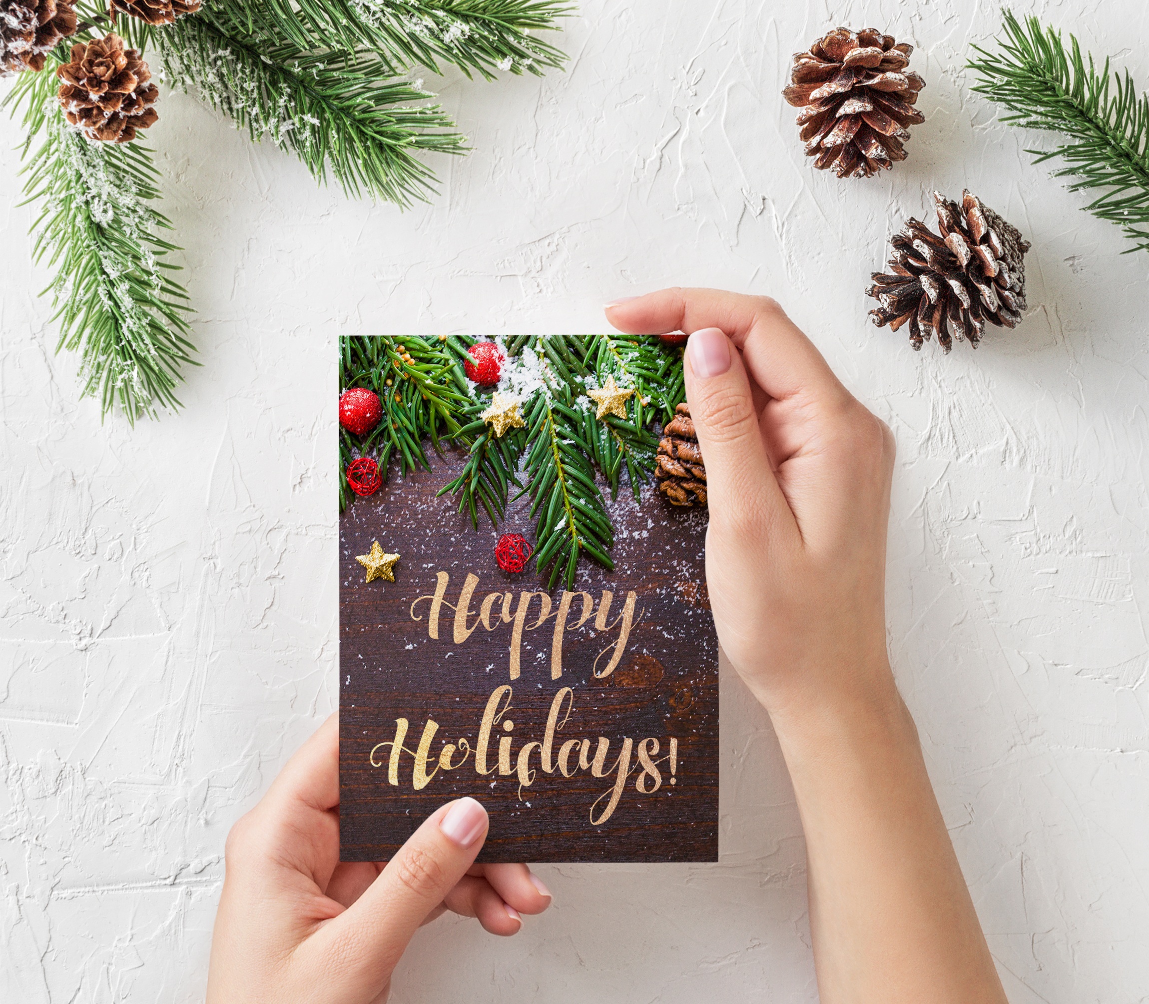 Handy-Wallpaper Feiertage, Neujahr, Weihnachten, Neues Jahr, Urlaub, Postkarte kostenlos herunterladen.