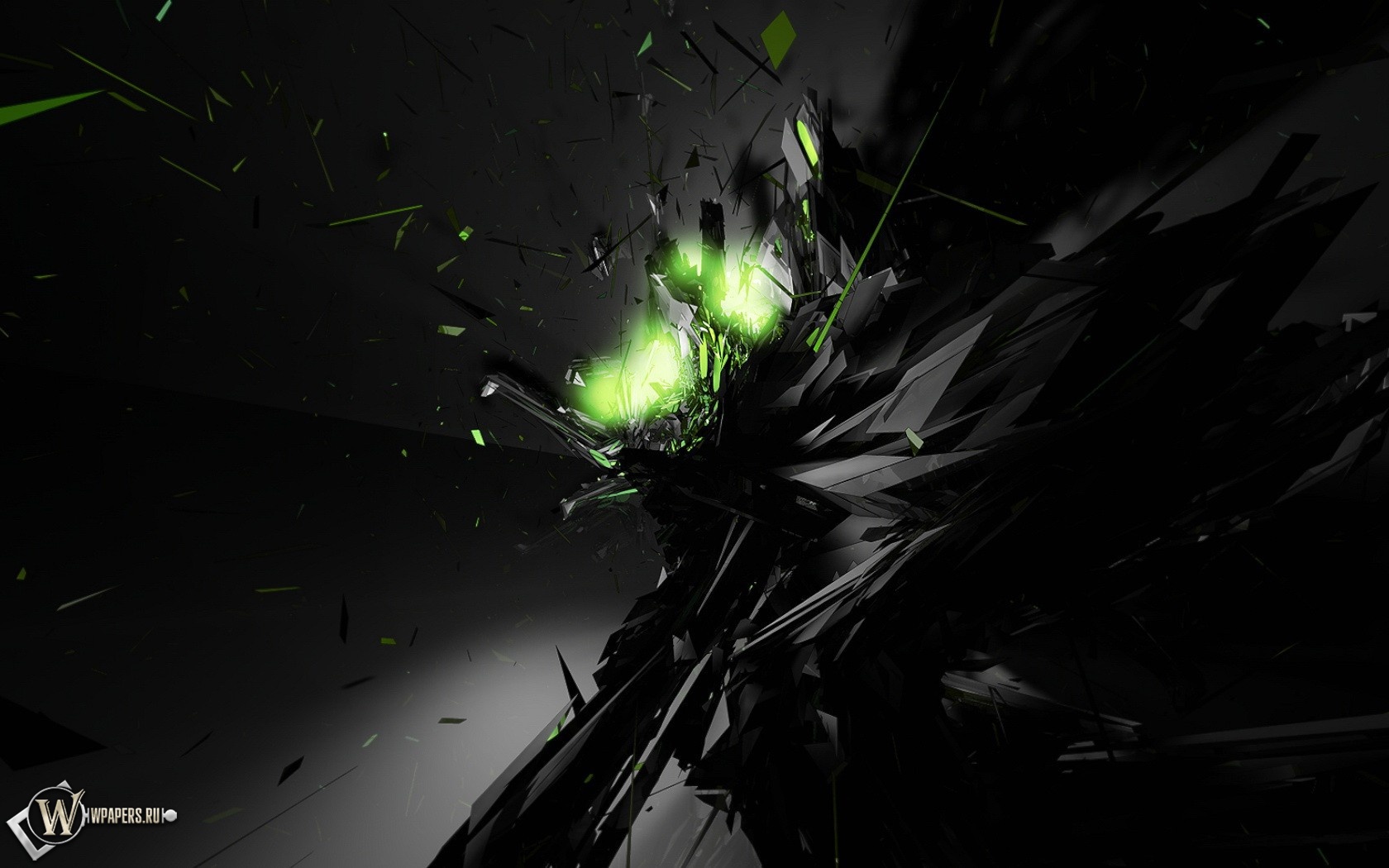 dark, explosion, destruction, artistic Cell Phone Image