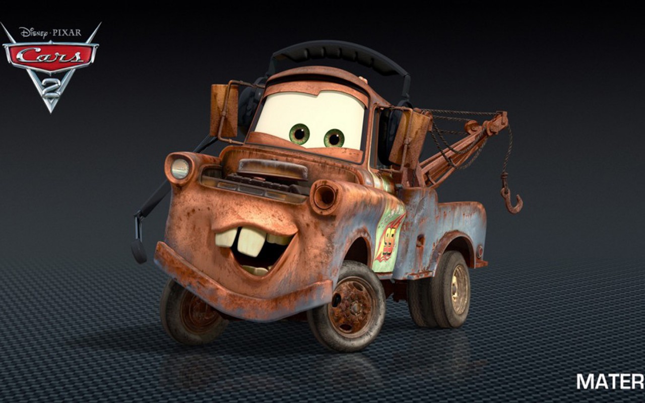 movie, cars 2, car, mater (cars) Smartphone Background