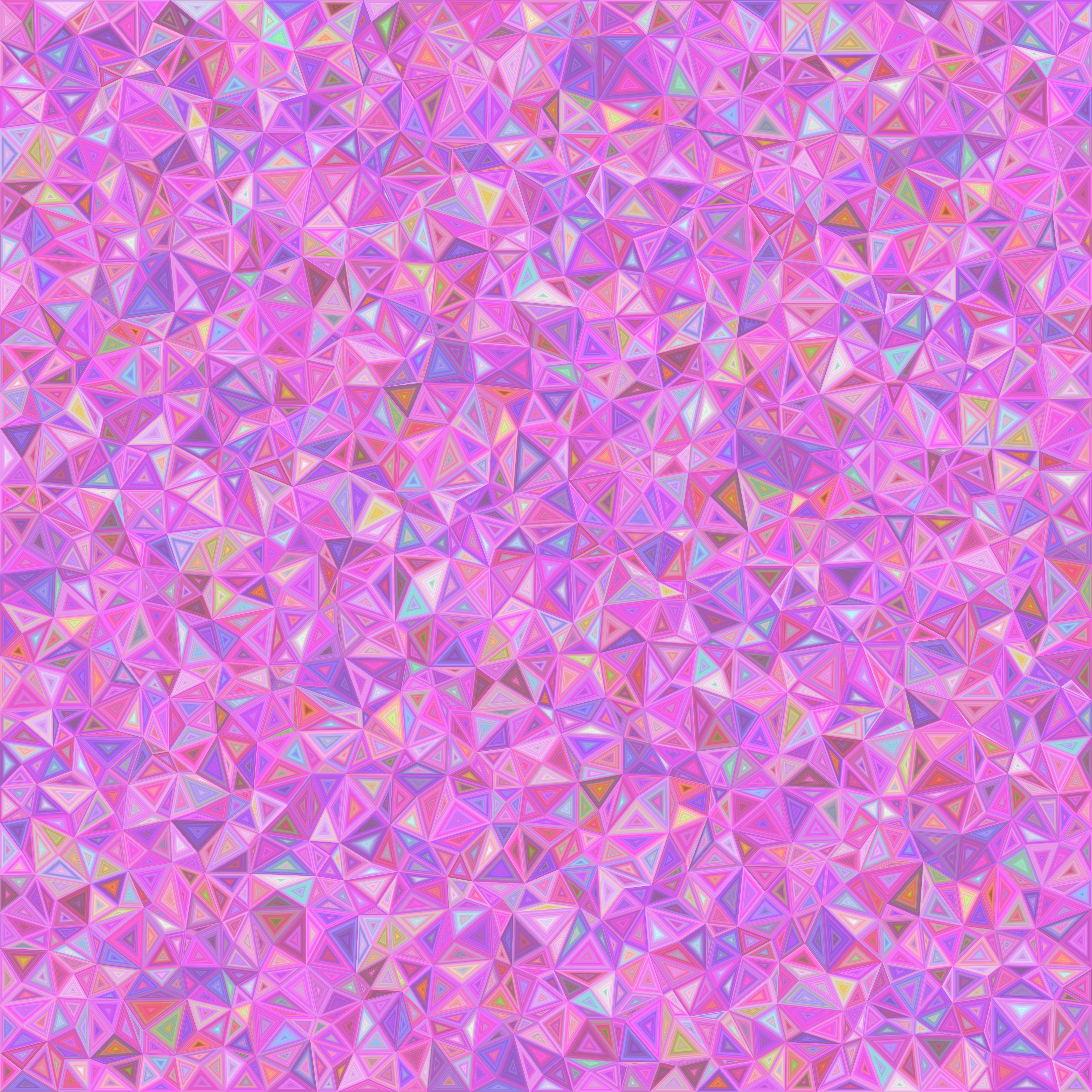 pink, triangles, chaotic, textures HD Mobile