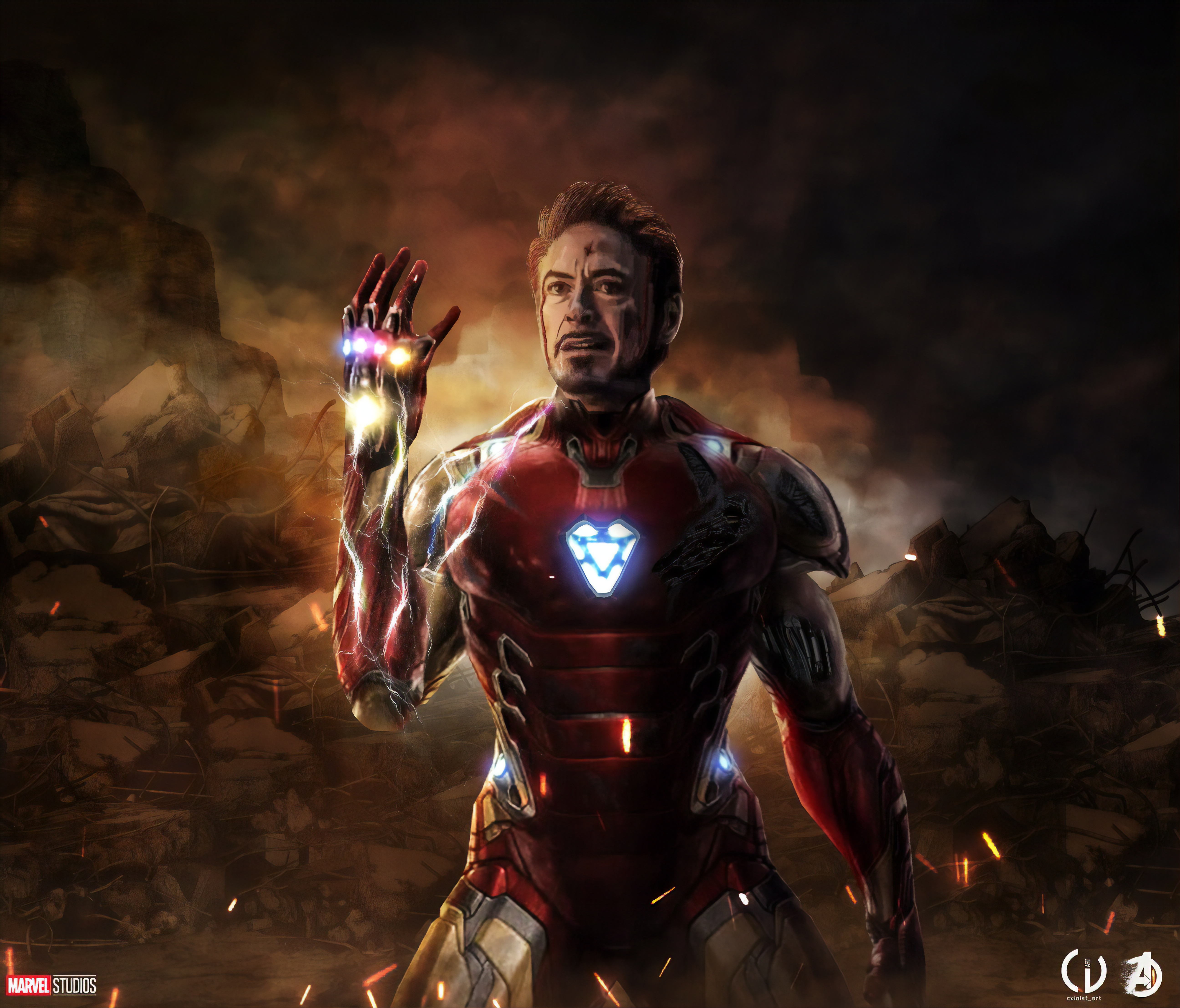 iron man, movie, the avengers, tony stark, avengers endgame Free Stock Photo