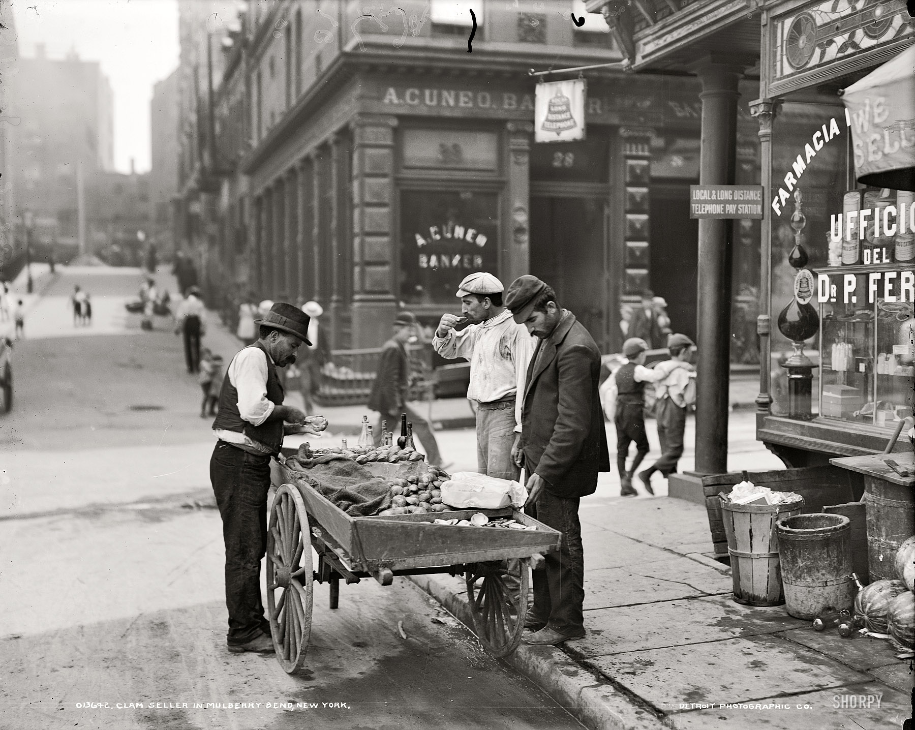 Малберри-стрит, Нью-Йорк, 1900 год: