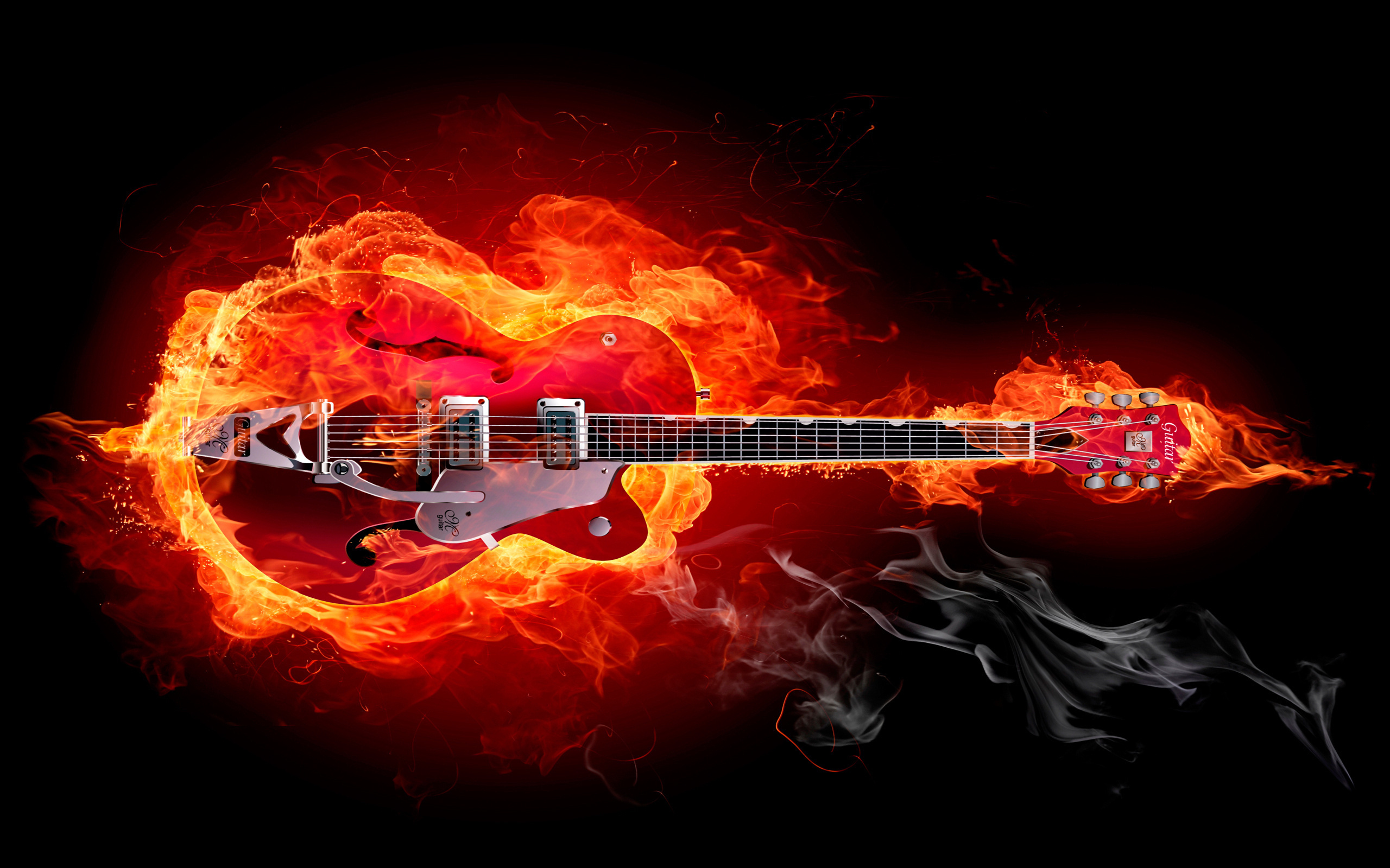 guitars, music, fire, tools for android