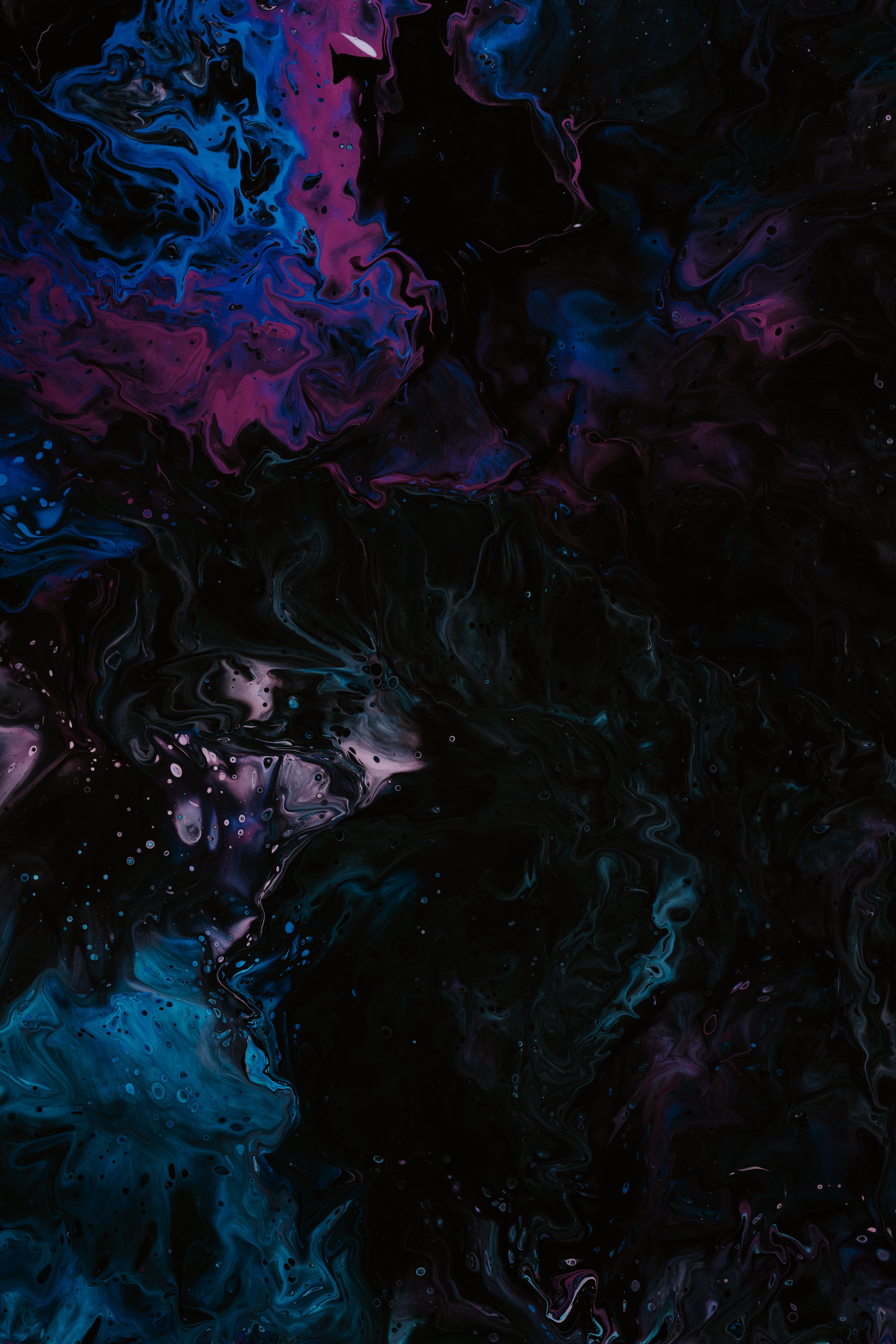 dark, abstract, liquid, texture, divorces phone background