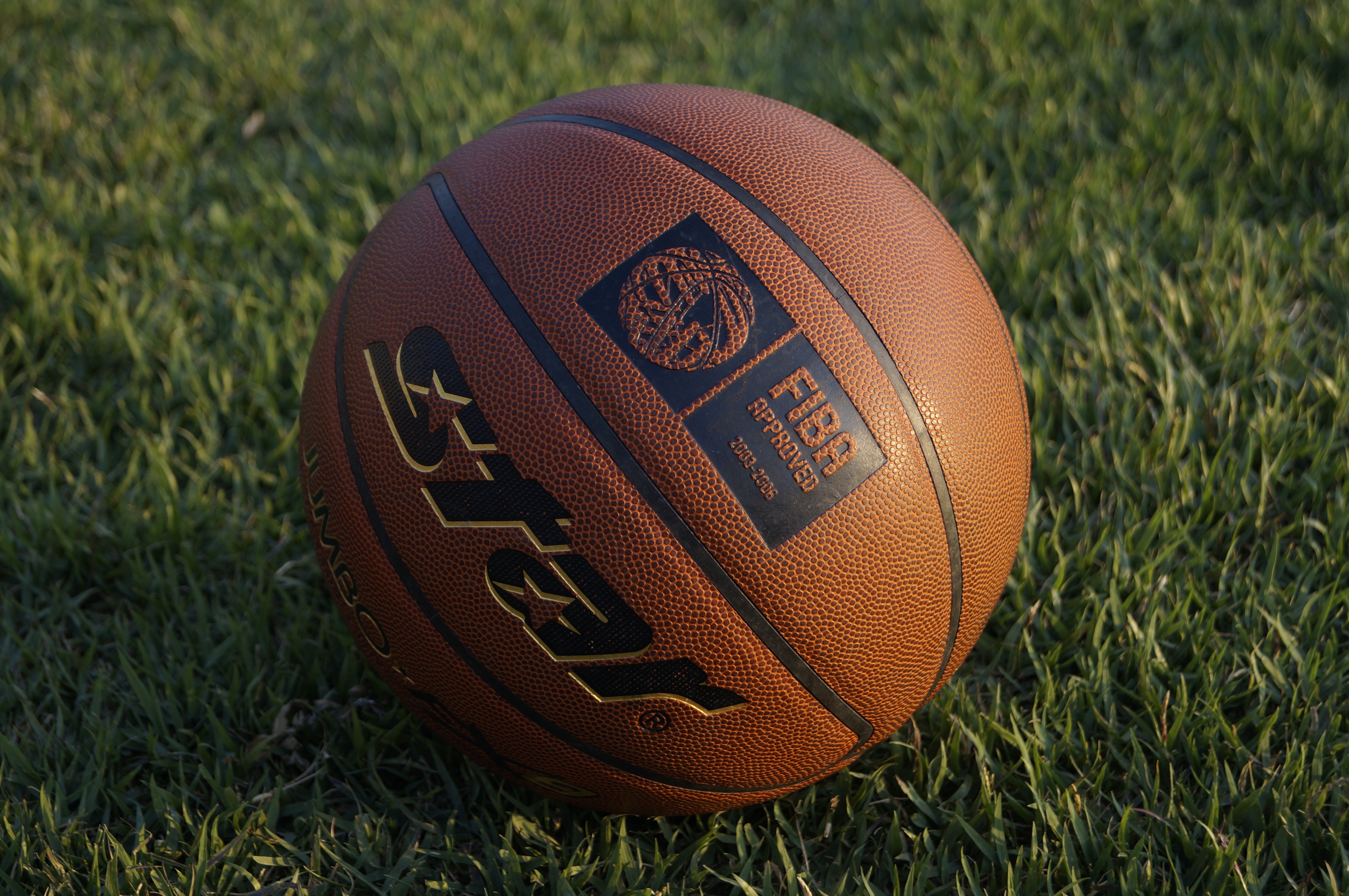 Mobile HD Wallpaper Basketball grass, ball, sports