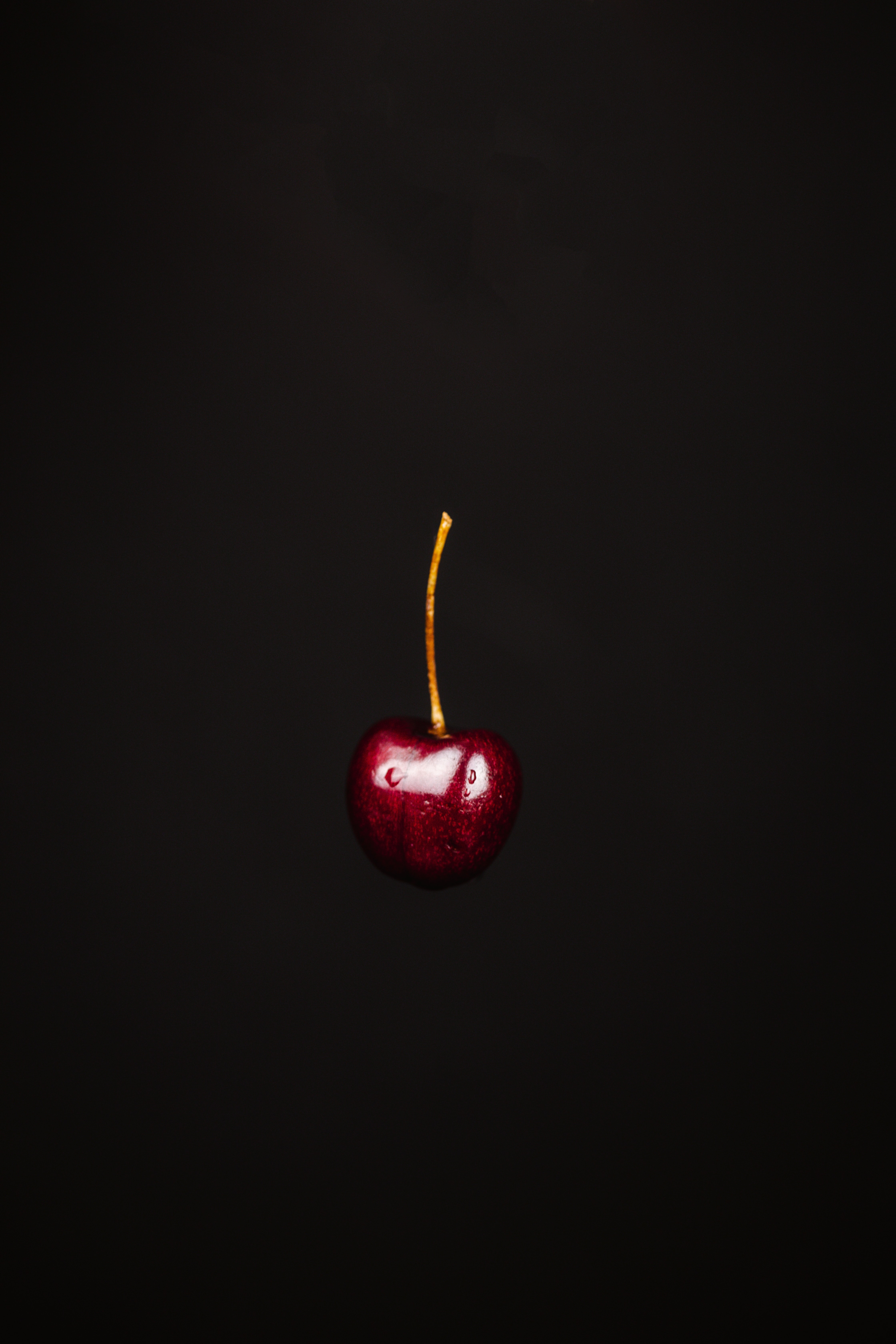 fruits, sweet cherry, food, cherry, dark, berry cellphone