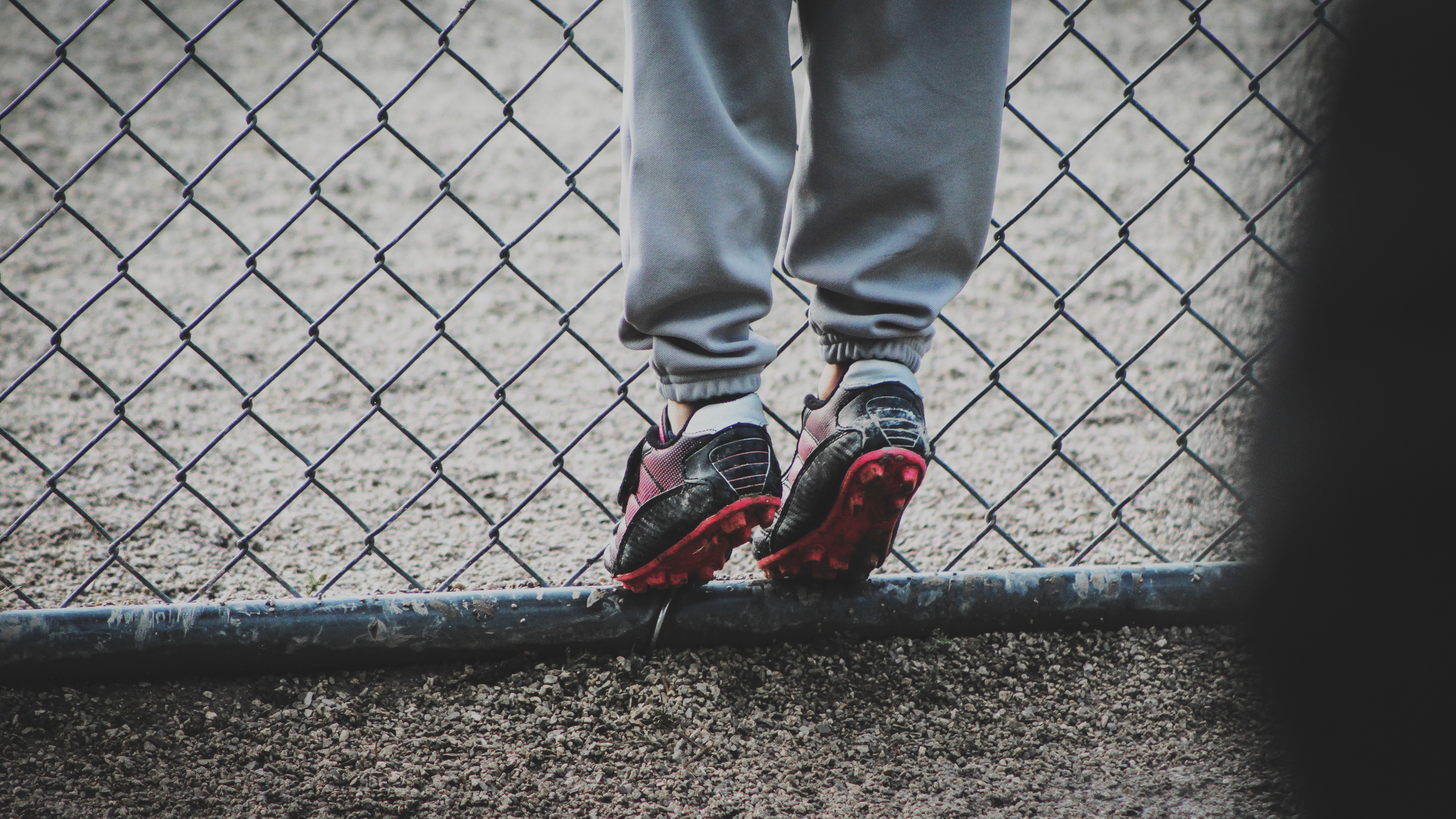 miscellaneous, shoes, fence, cleats Lock Screen Images
