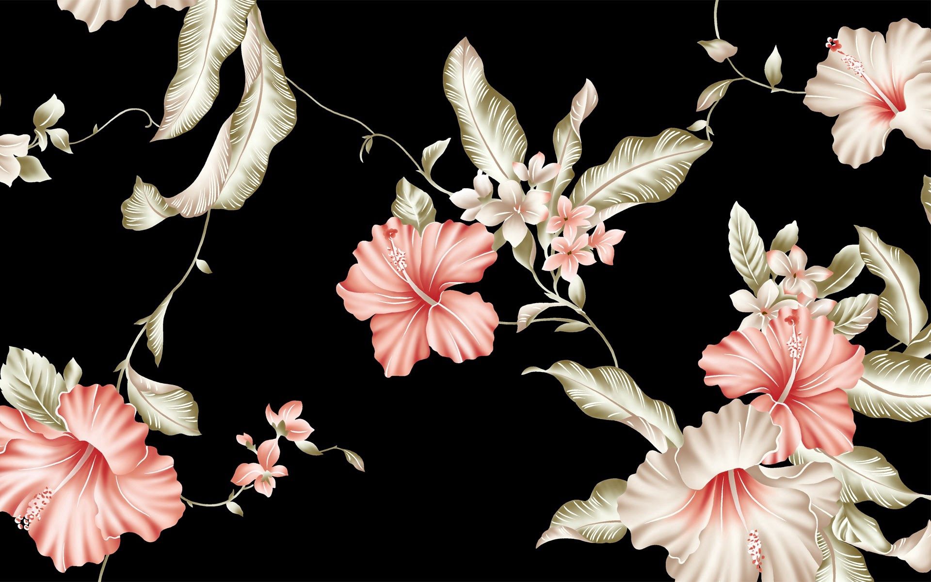 HD wallpaper flowers, dark, petals, texture, textures, buds
