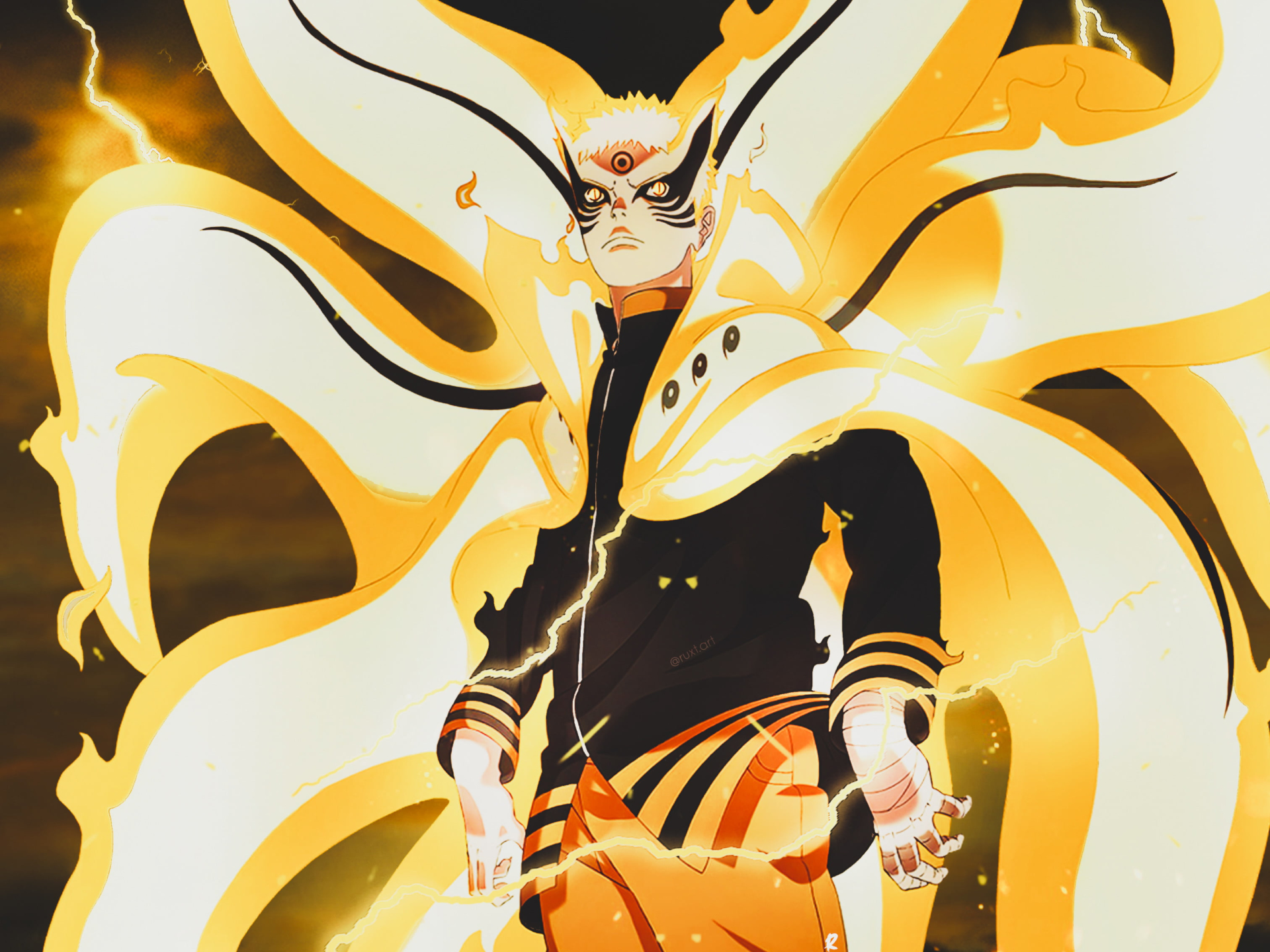 Naruto Naruto Uzumaki Baryon Mode Naruto HD wallpaper  Peakpx