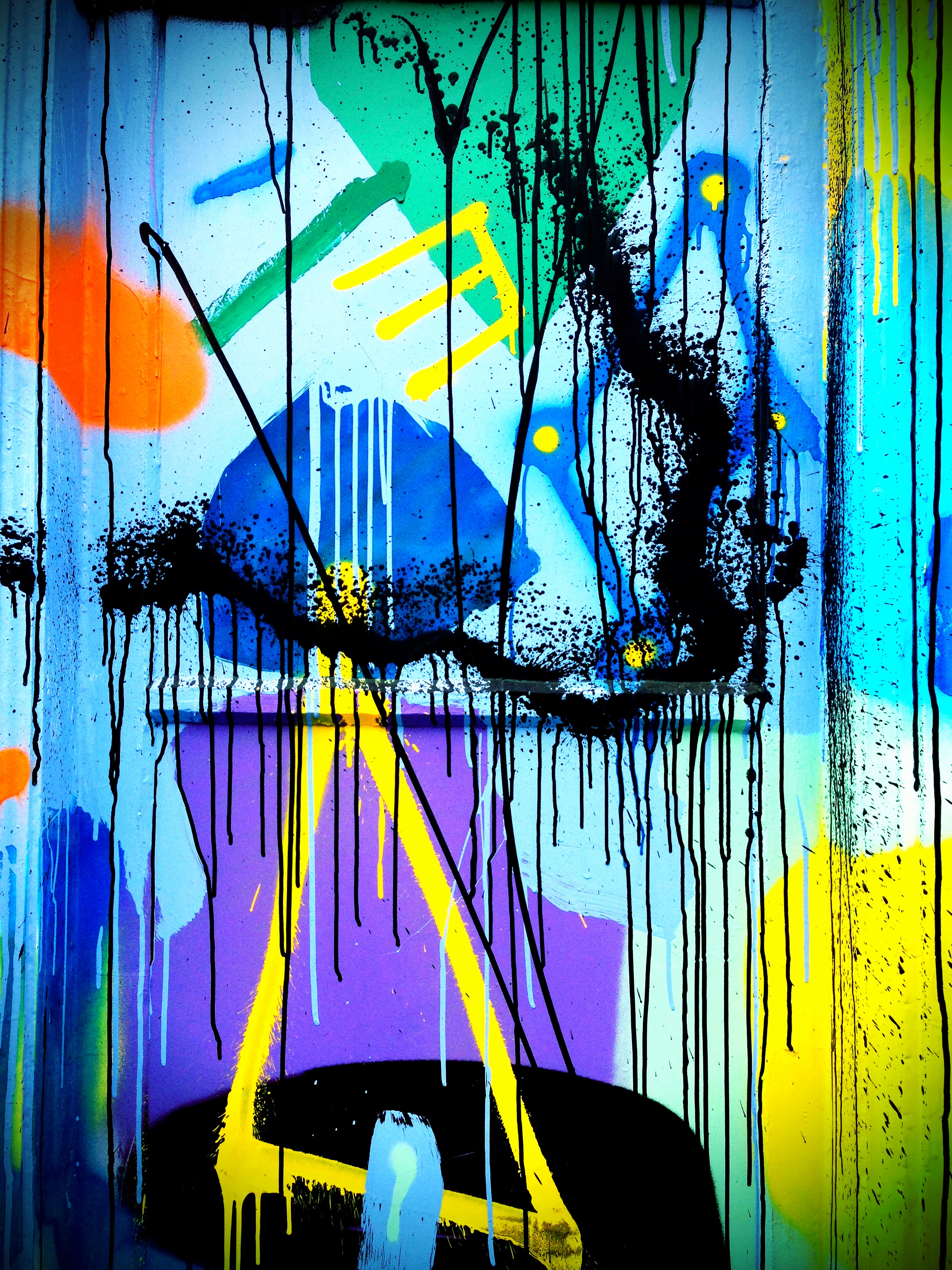 1080p Wallpaper paint, surface, street art, graffiti Wall