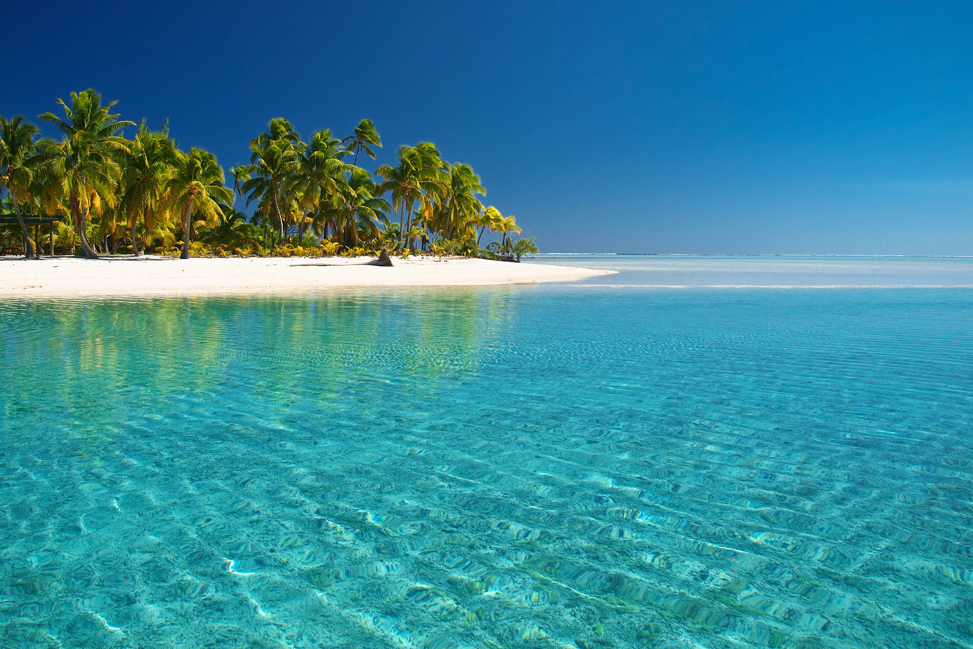 Laden Sie das Sea, Landschaft, Strand, Palms-Bild kostenlos auf Ihren PC-Desktop herunter