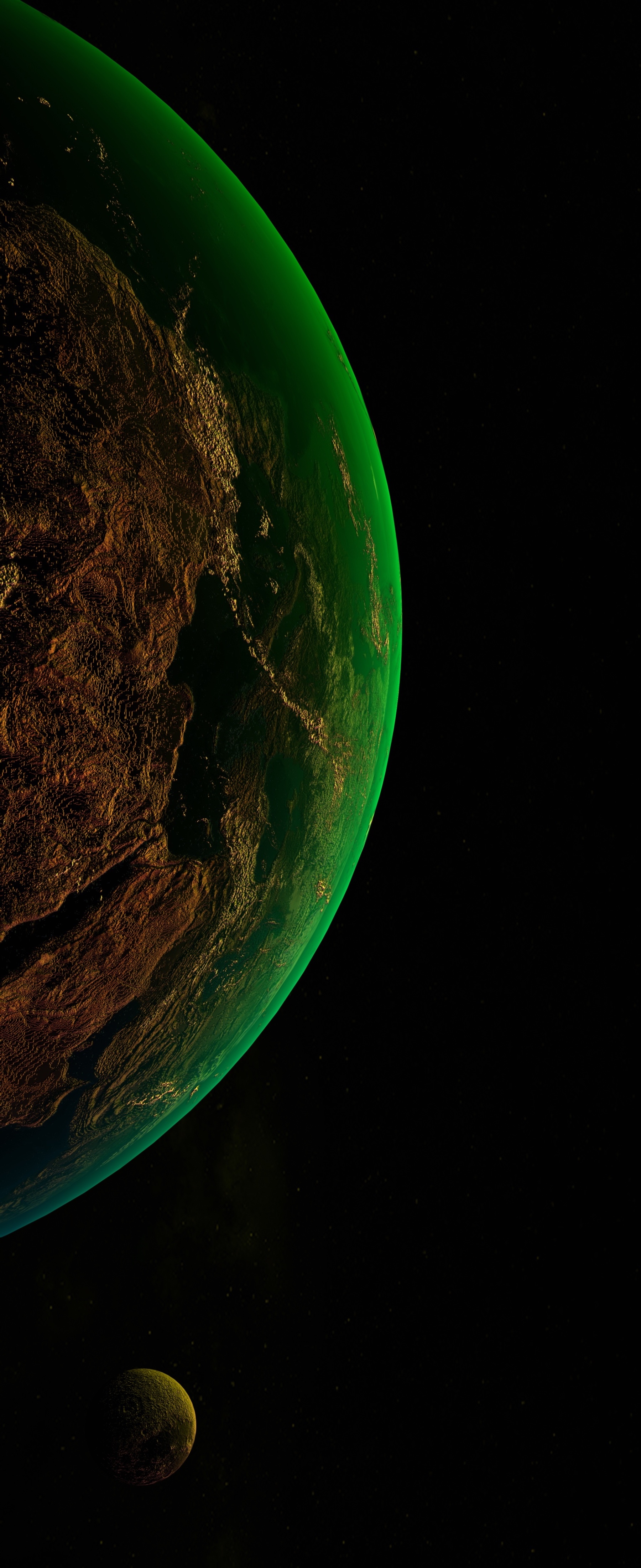 HD wallpaper universe, earth, planet, land, atmosphere