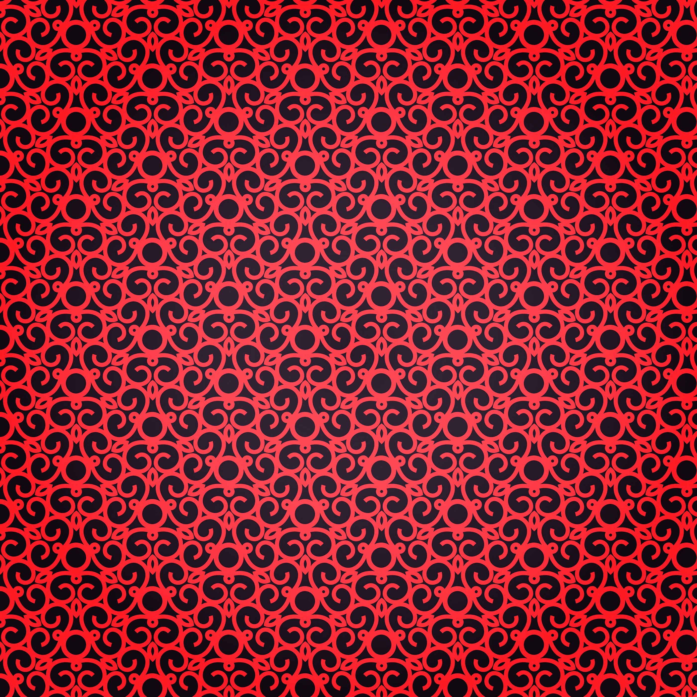 texture, patterns, black, red, textures, swirling, involute wallpaper for mobile