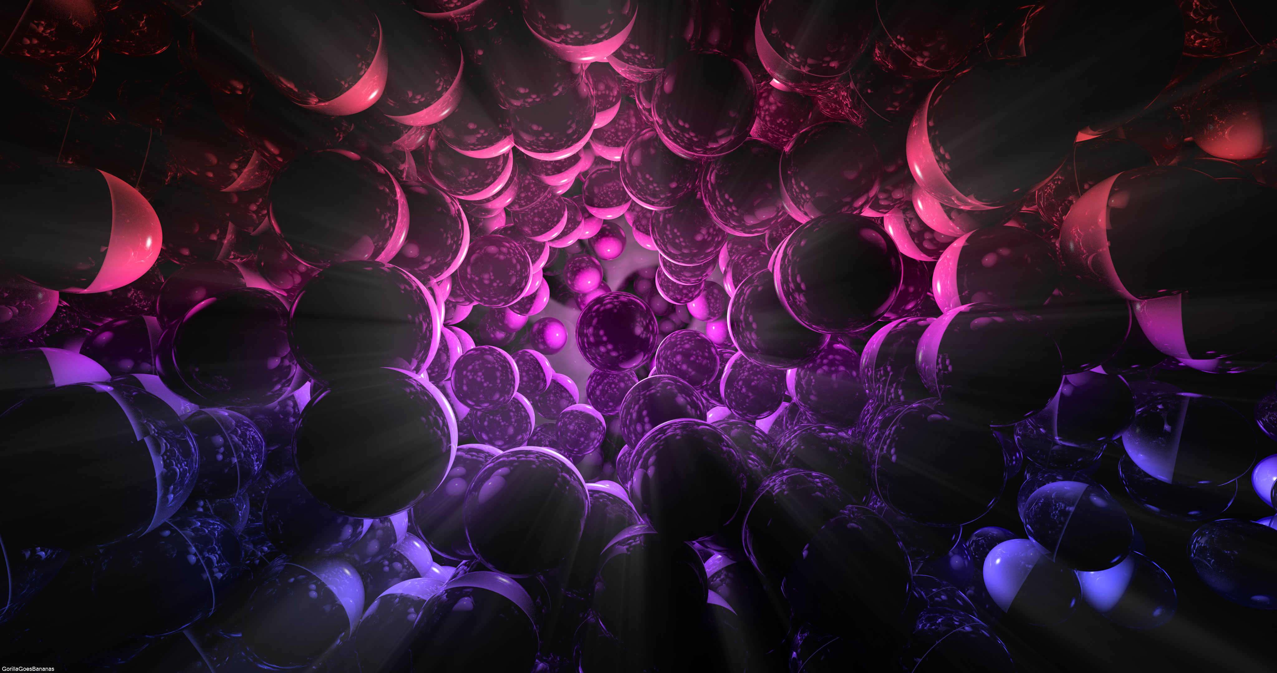 121528 download wallpaper 3d, balls, shining, shine, light, sphere, spheres screensavers and pictures for free