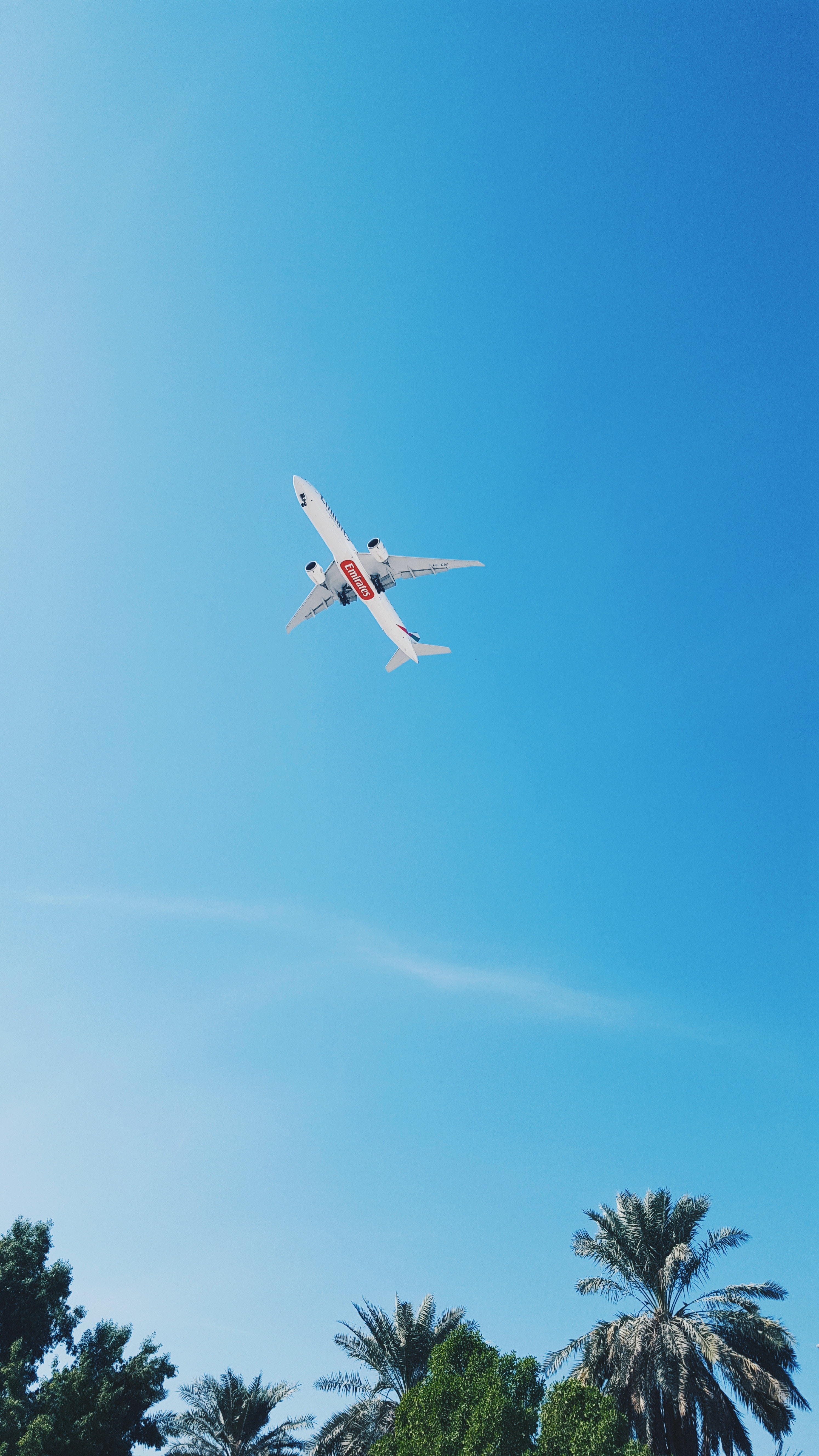 flight, plane, sky, nature Panoramic Wallpapers