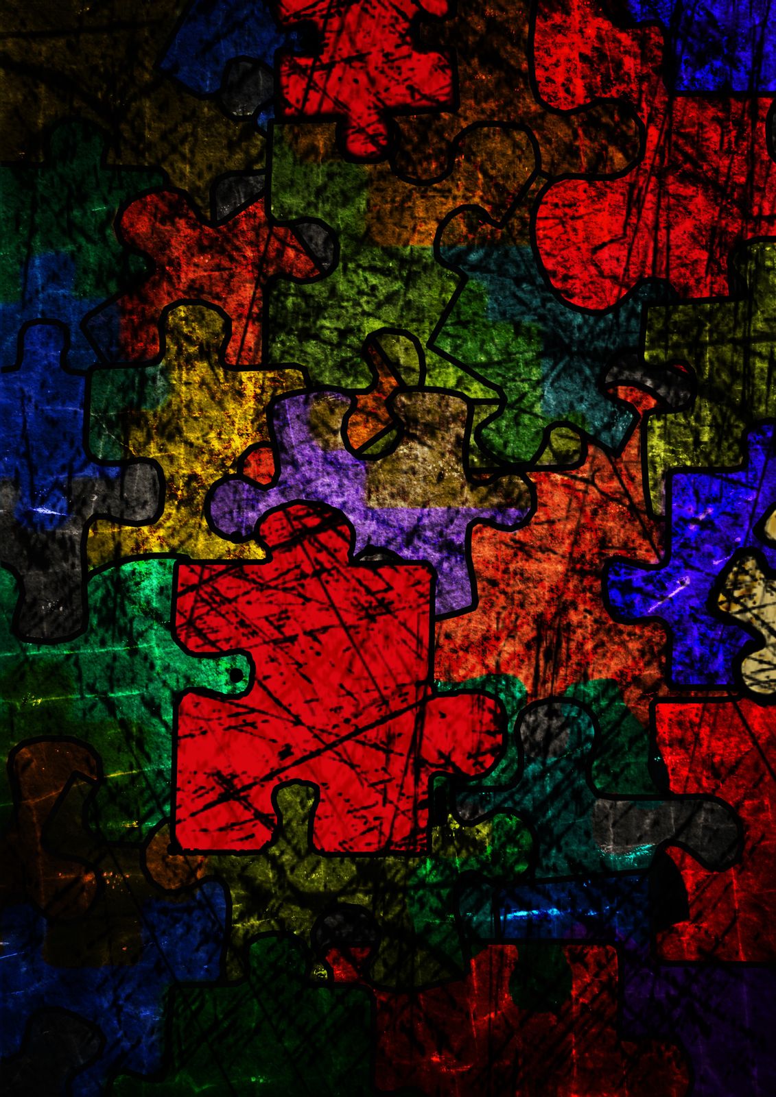 Download mobile wallpaper: Detail, Jigsaw, Textures, Puzzle, Grunge