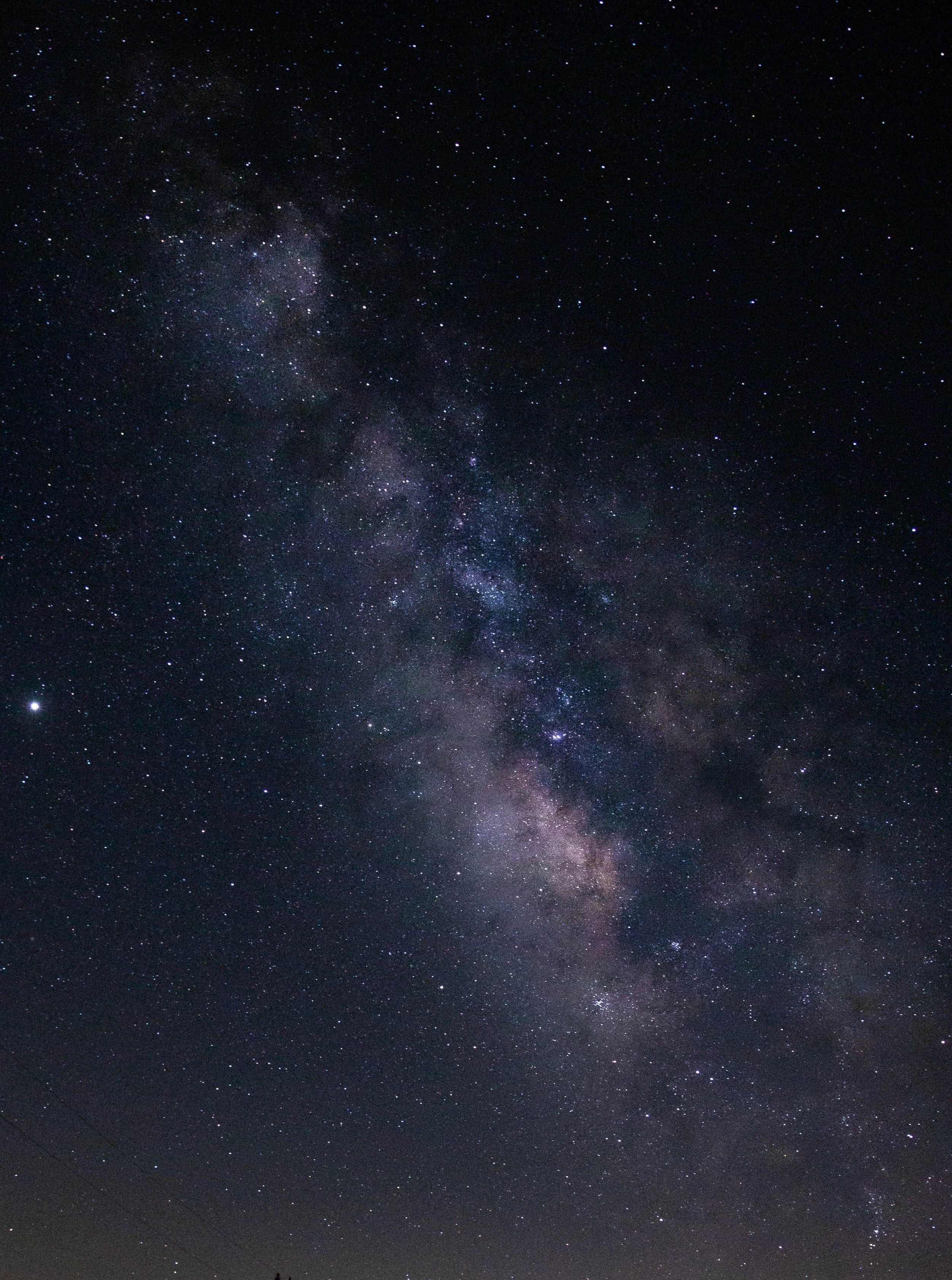156304 скачать обои ночь, звездное небо, звезды, туманность, космос - заставки и картинки бесплатно