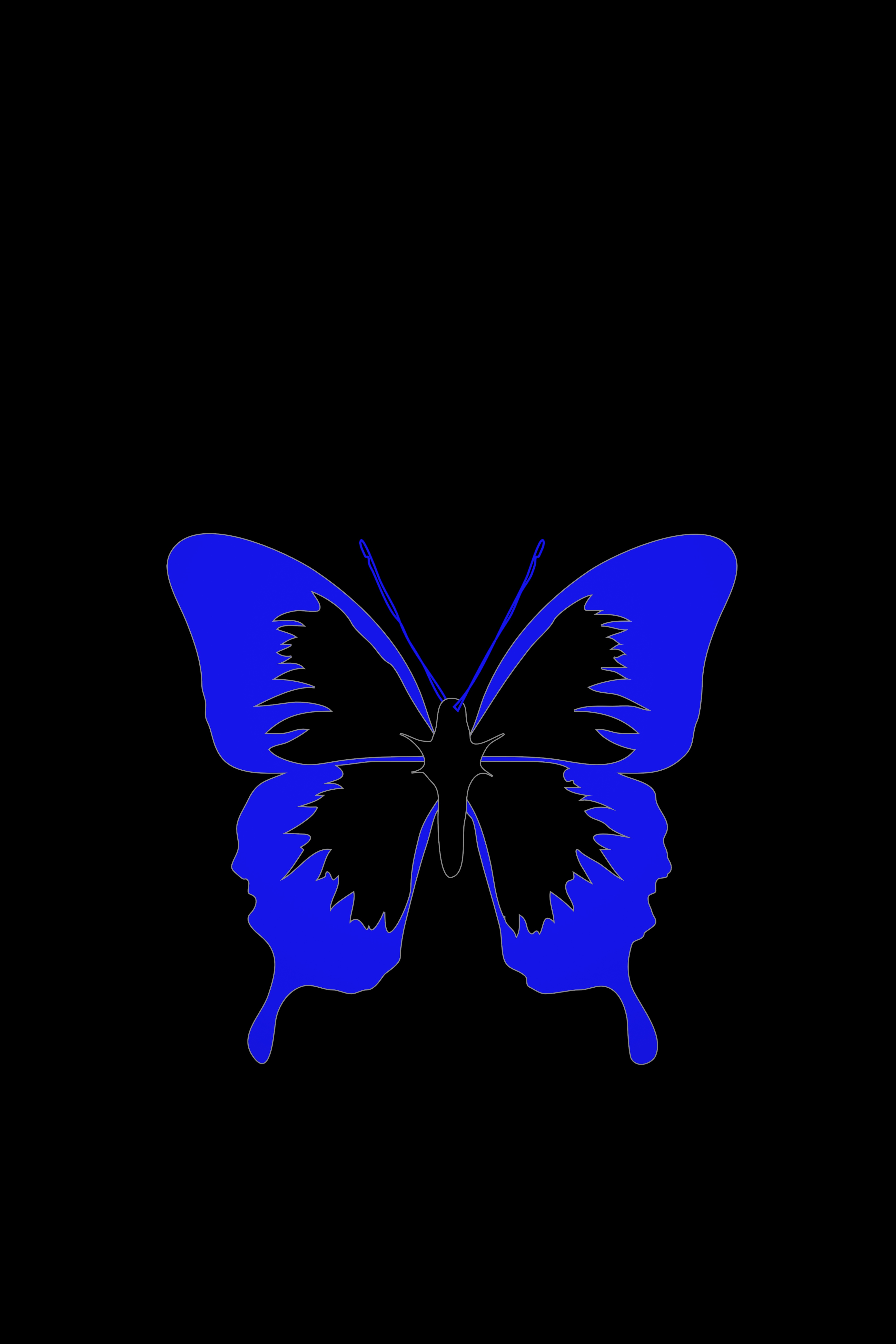 94428 Bildschirmschoner und Hintergrundbilder Schmetterling auf Ihrem Telefon. Laden Sie dunkel, minimalismus, blau, das schwarze Bilder kostenlos herunter