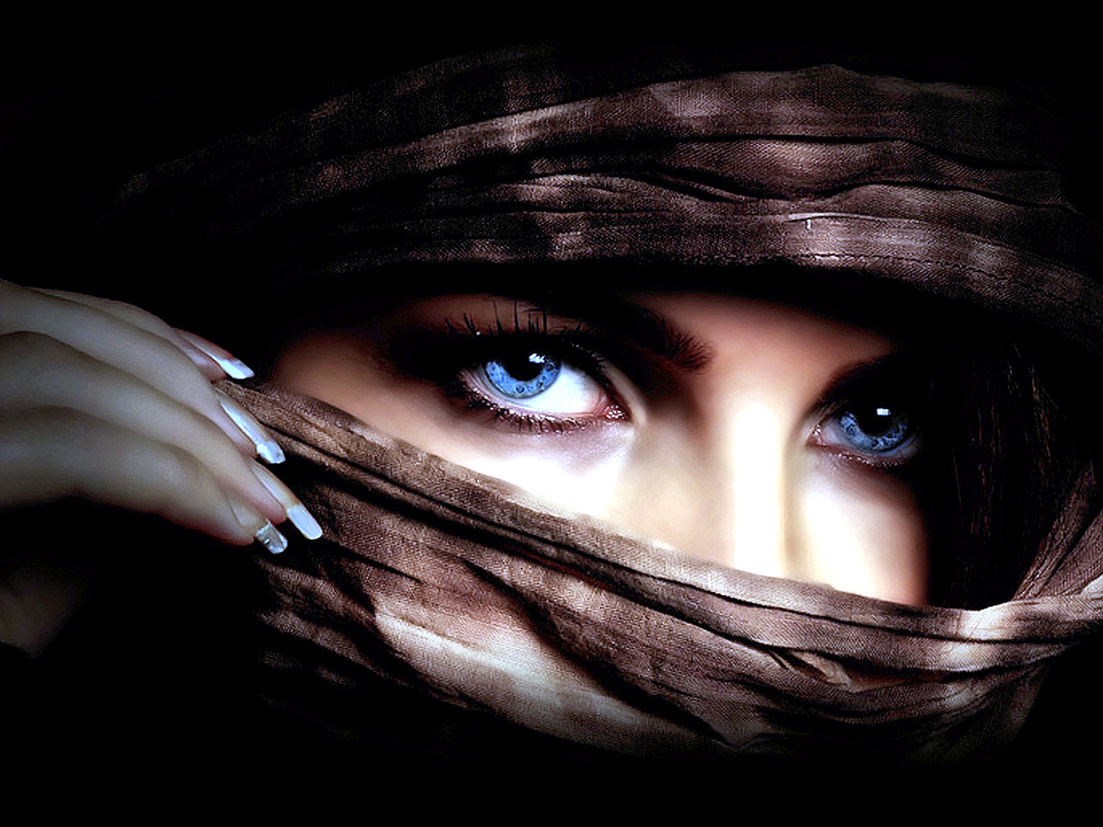 women, blue eyes, eye HD wallpaper