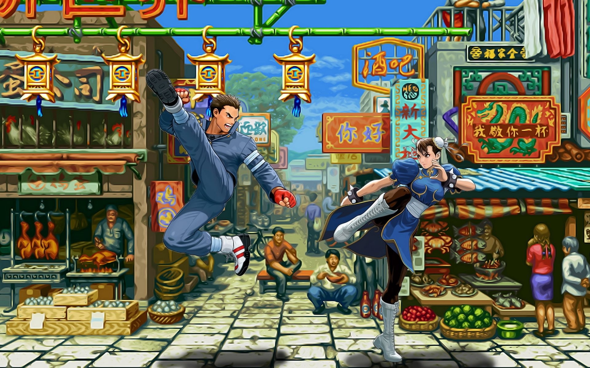 Mobile wallpaper: Street Fighter, Anime, Games, 24350 download the picture  for free.