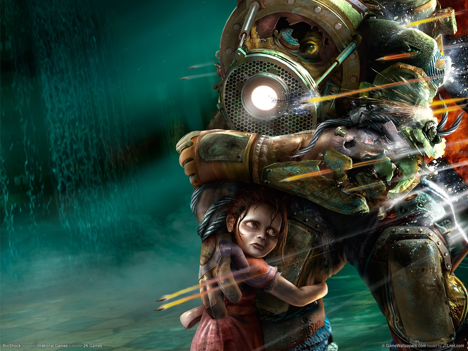 Laden Sie das Spiele, Bioshock-Bild kostenlos auf Ihren PC-Desktop herunter