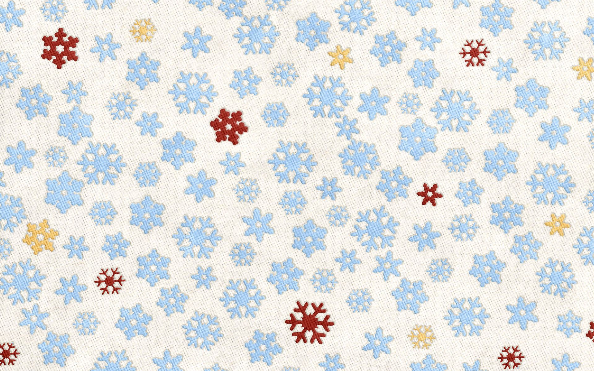white background, texture, blue, red Snowflakes Cellphone FHD pic