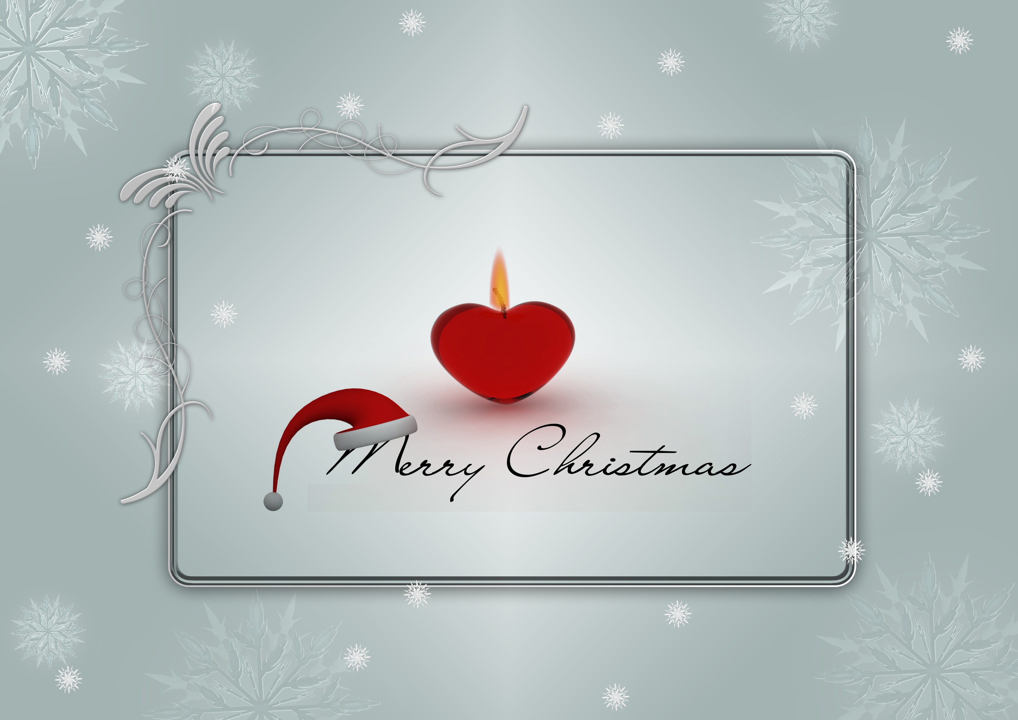 holiday, christmas, snowflake, merry christmas Silver HD Android Wallpapers