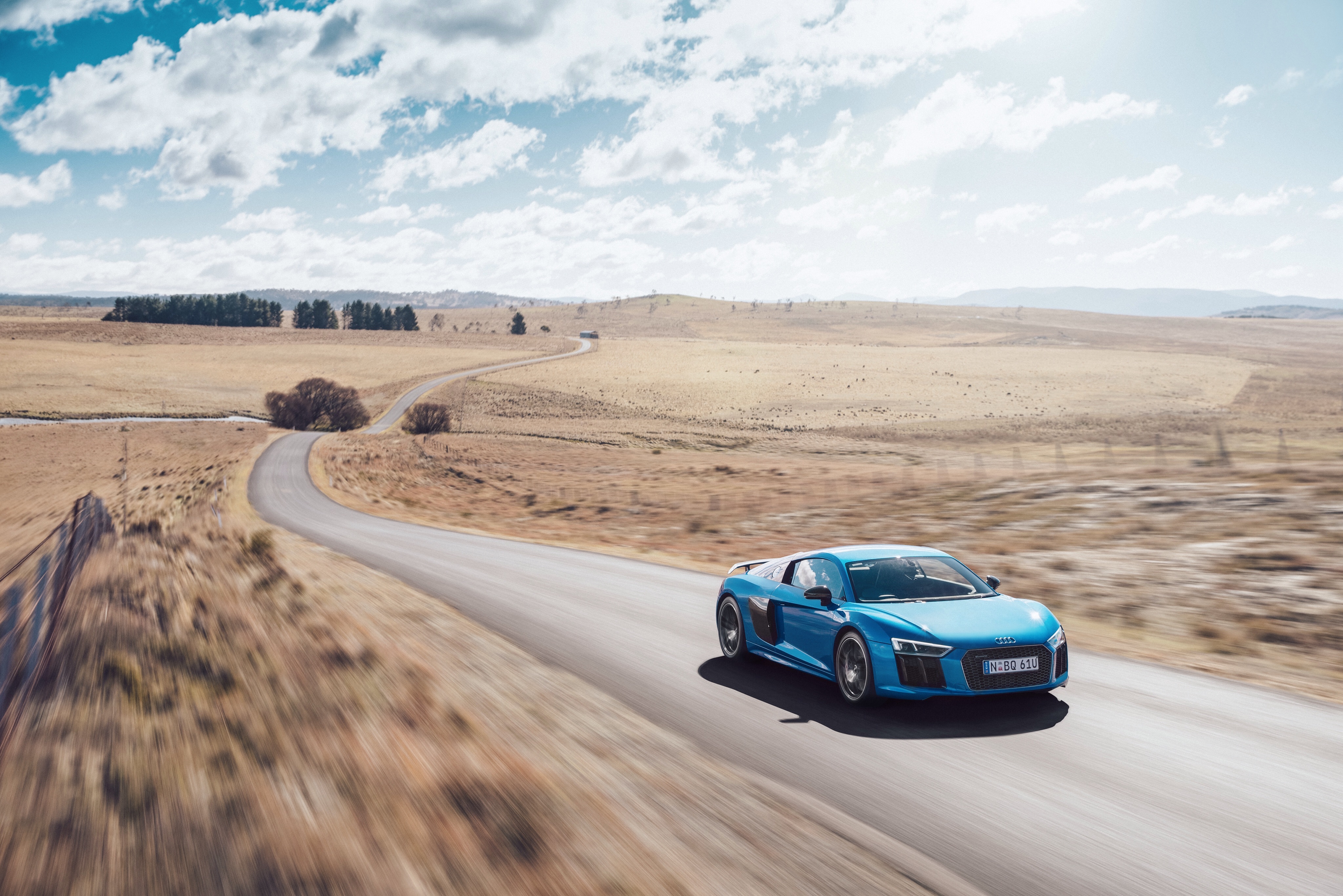 88091 download wallpaper audi, cars, road, traffic, movement, r8, v10 screensavers and pictures for free