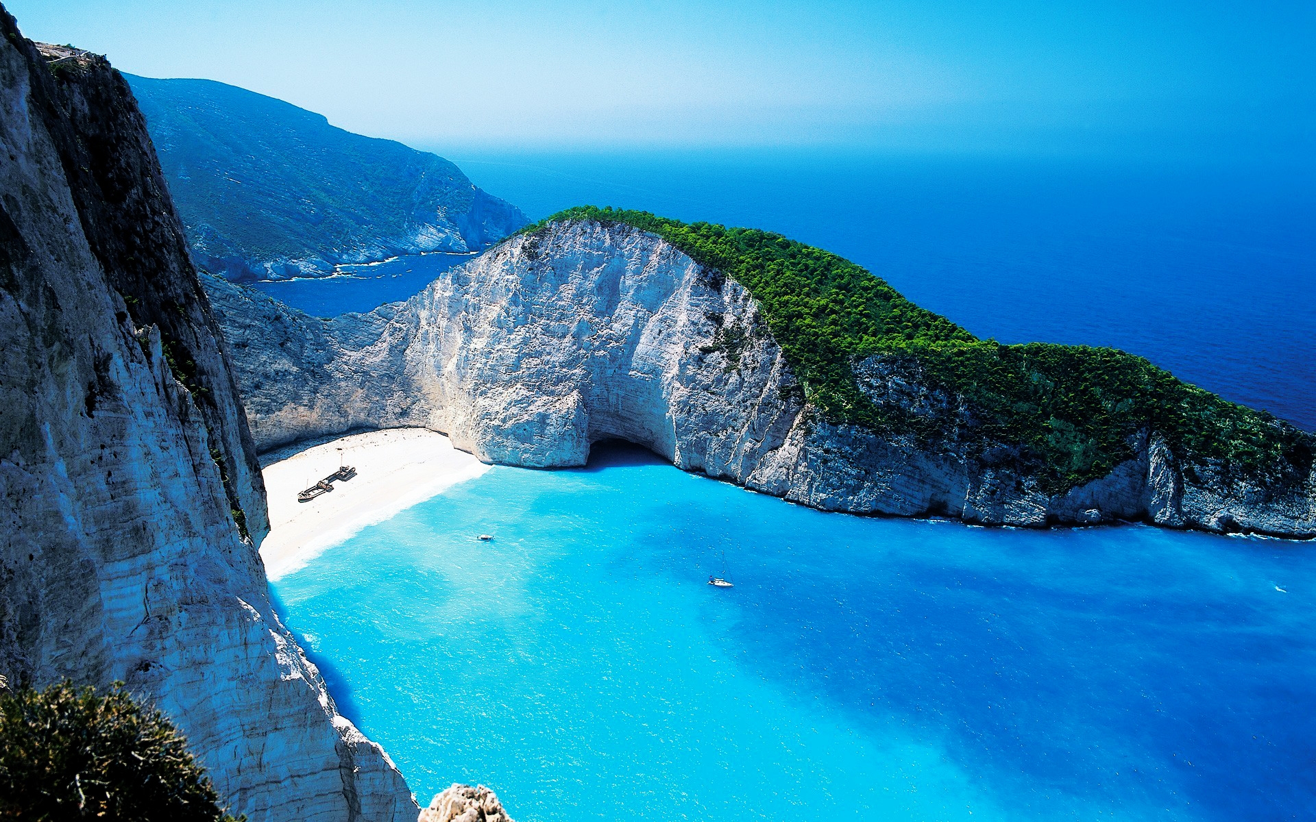 coastline, sea, greece, nature, photography, bay, beach, cove, earth, ocean, water, zakynthos mobile wallpaper
