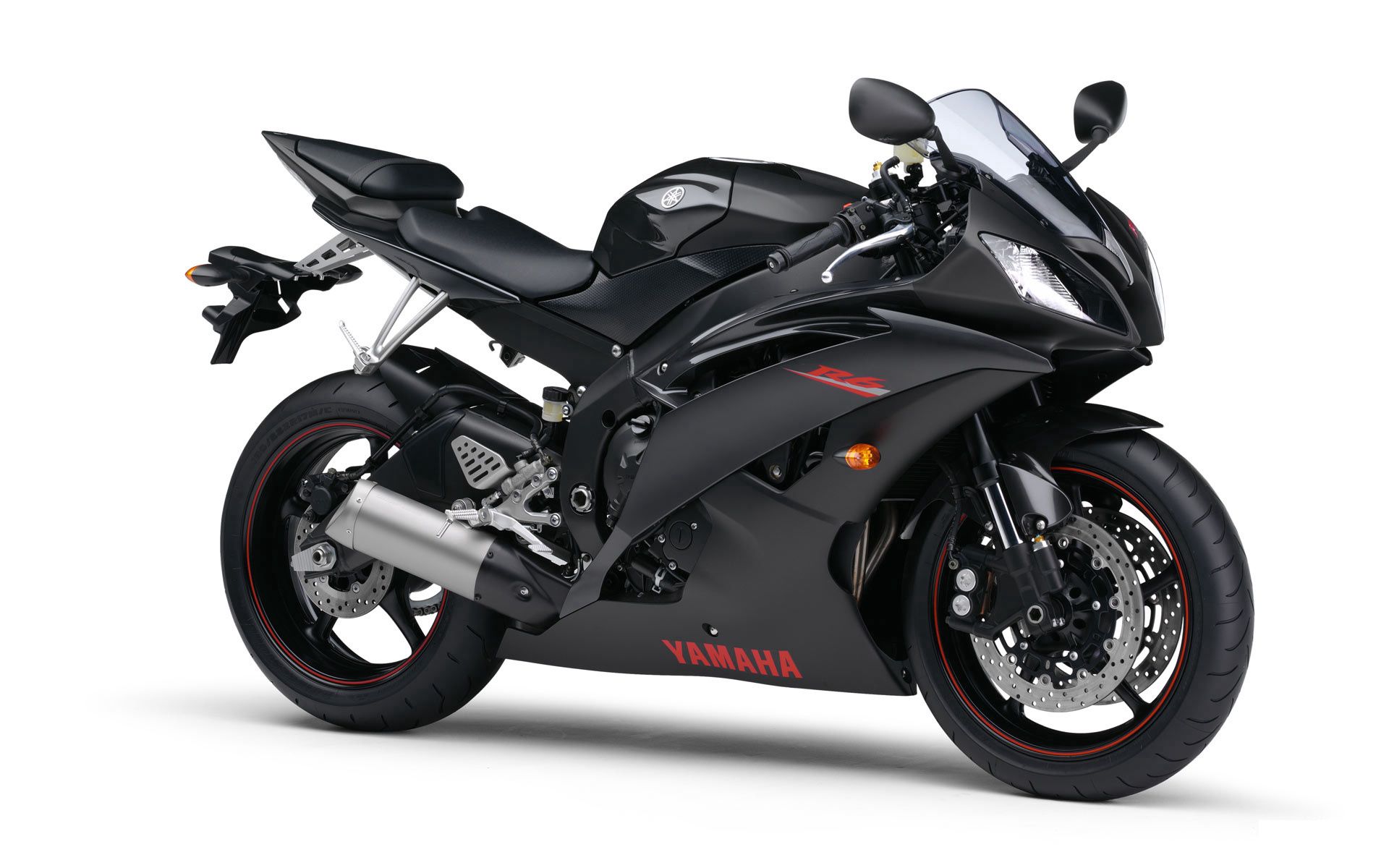 53346 Hintergrundbild herunterladen motorräder, schwarz, das schwarze, motorrad, yamaha r6 - Bildschirmschoner und Bilder kostenlos
