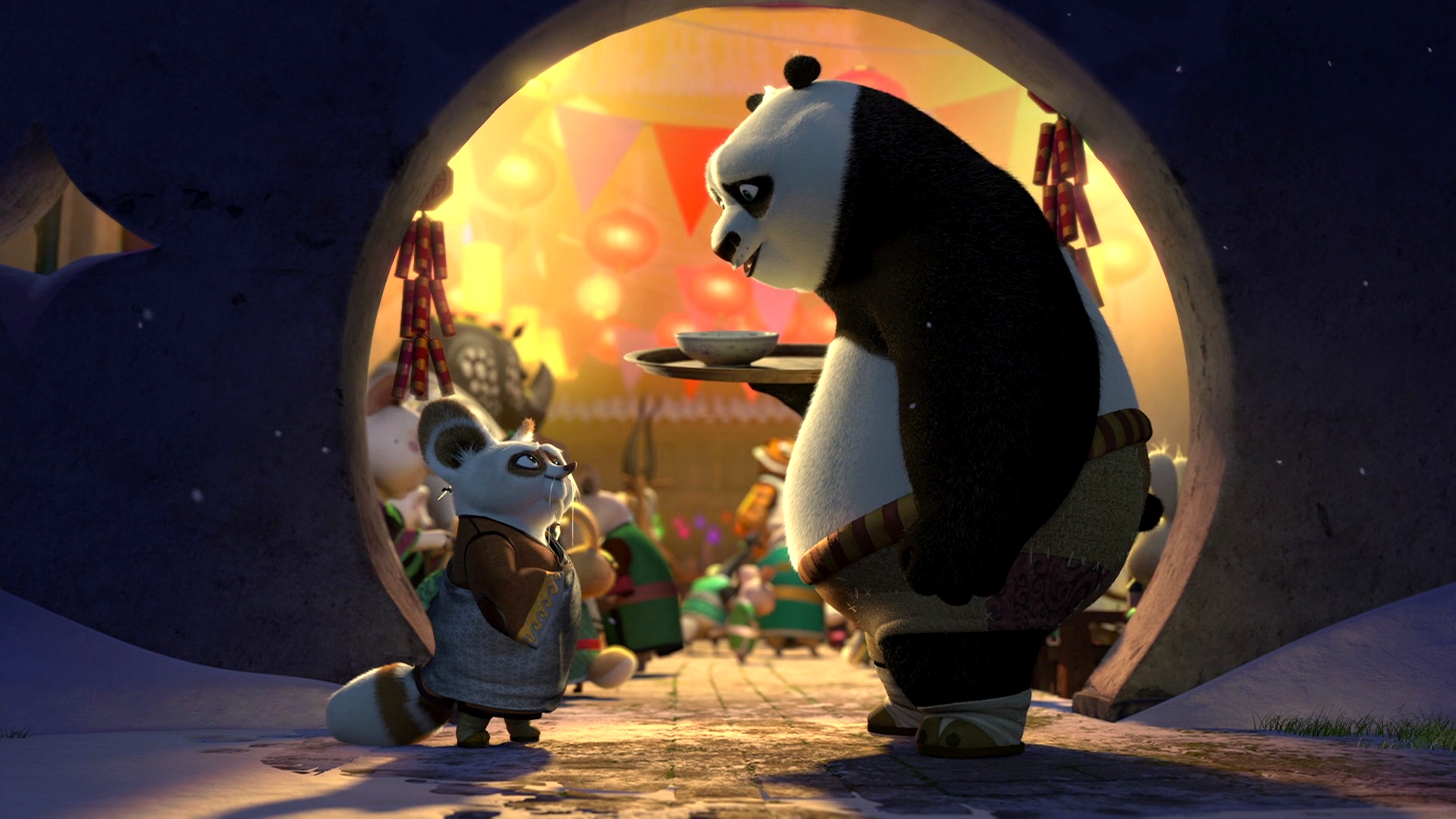 Melhores papéis de parede de Kung Fu Panda: Especial De Natal para tela do telefone
