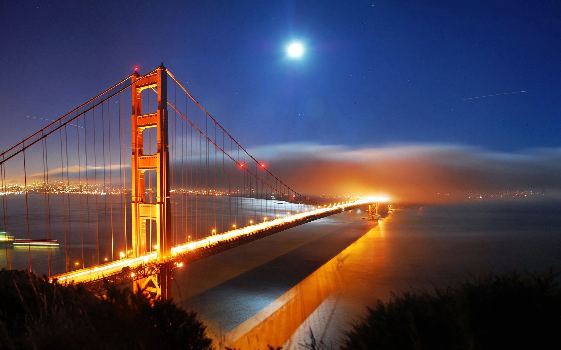 Images & Pictures united states, cities, night, california San Francisco